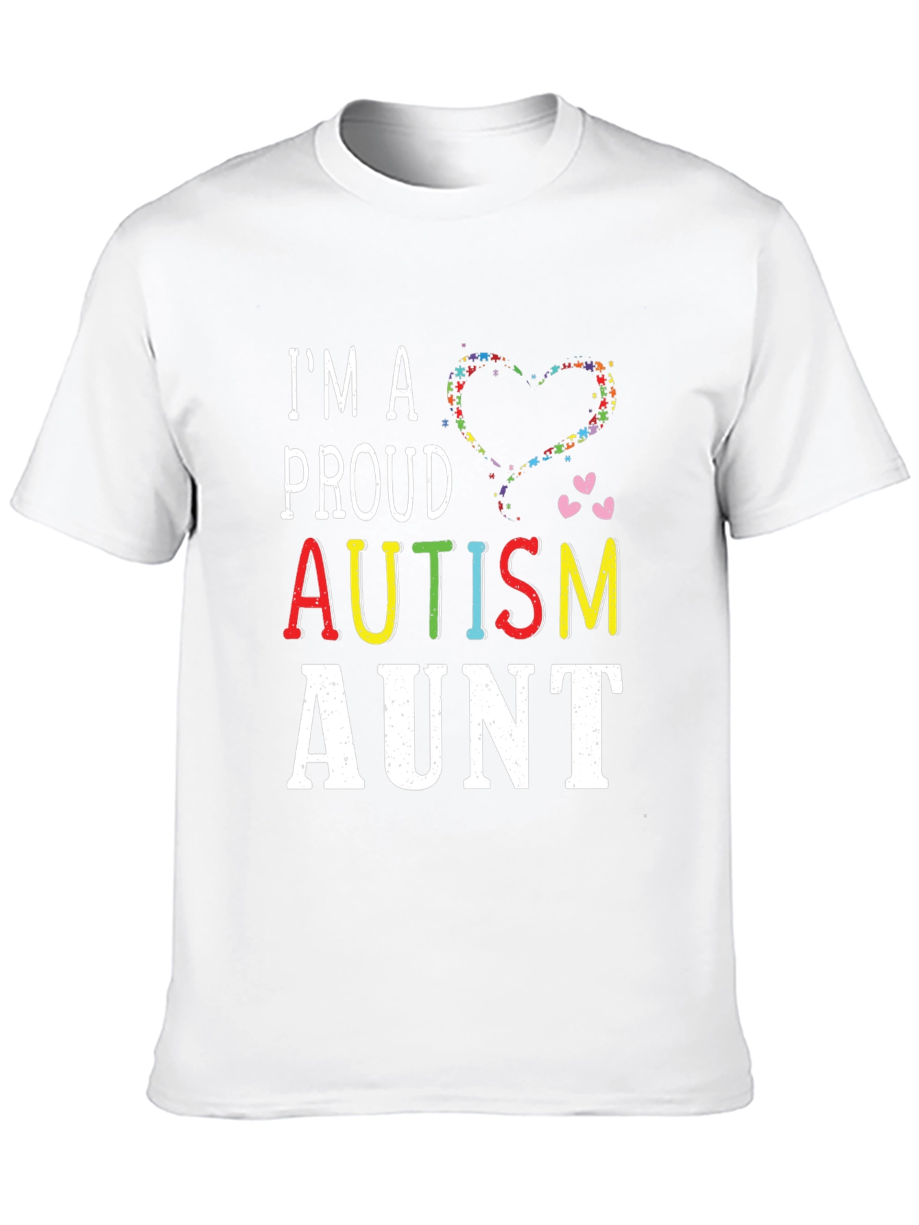 Proud Autism Aunt T-Shirt