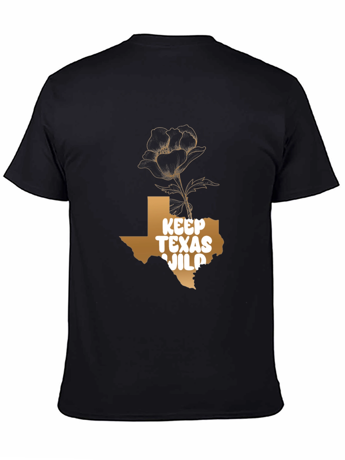 Keep Texas Wild Graphic T-Shirt