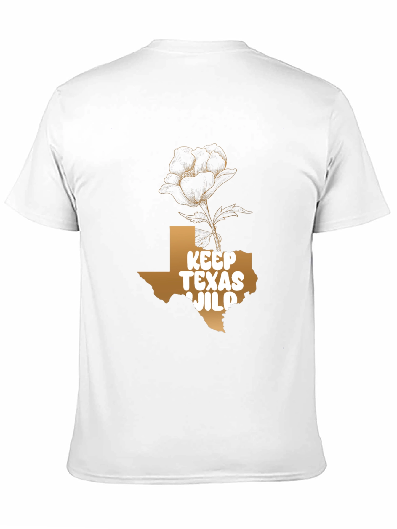 Keep Texas Wild Graphic T-Shirt