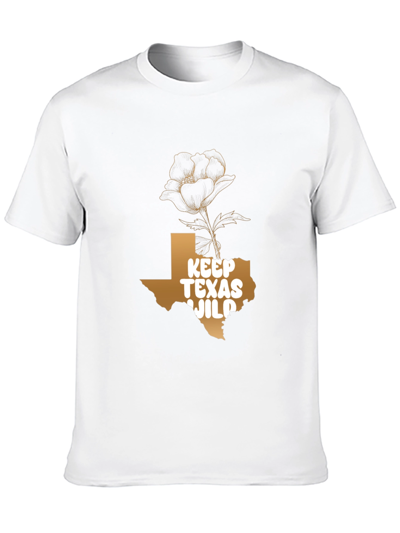 Keep Texas Wild Graphic T-Shirt