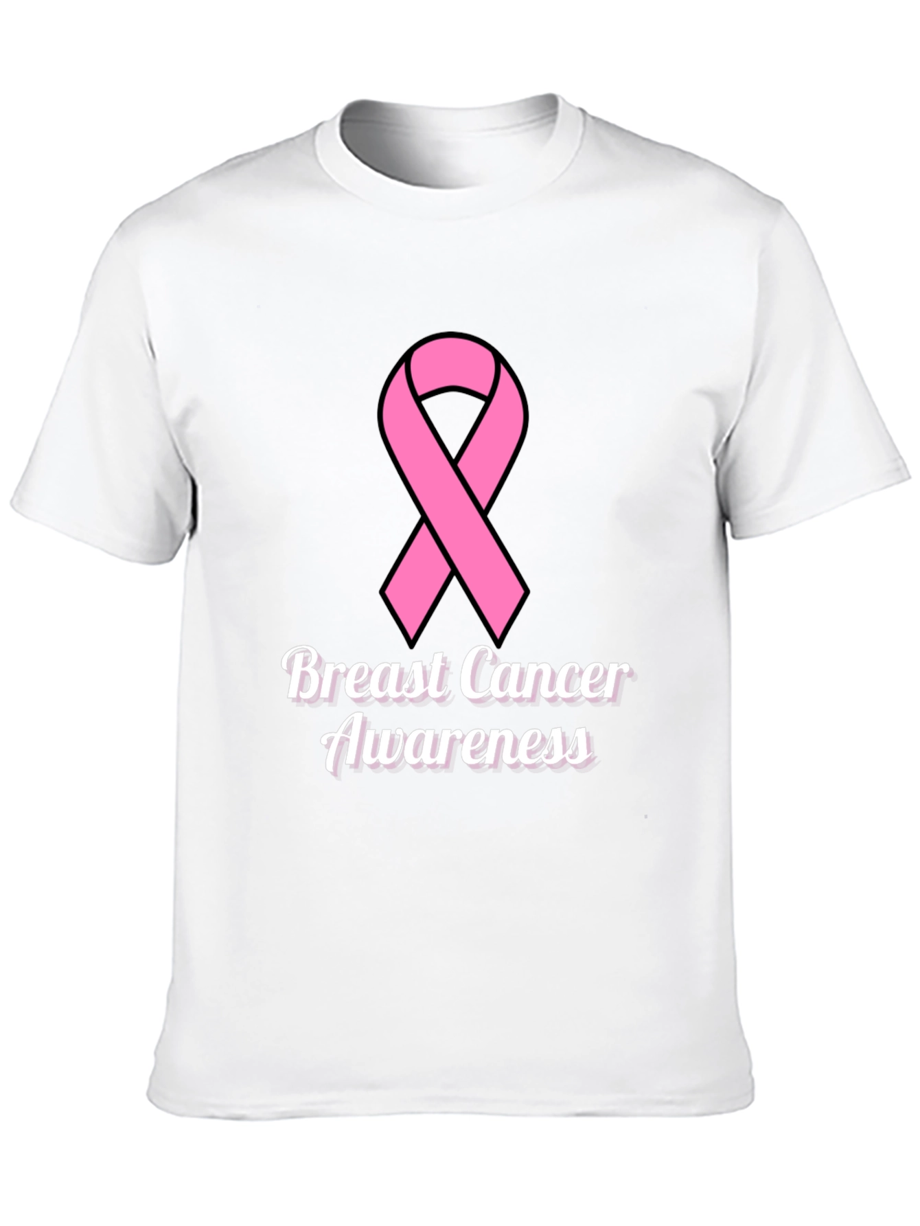 Breast Cancer Awareness Ribbon T-Shirt
