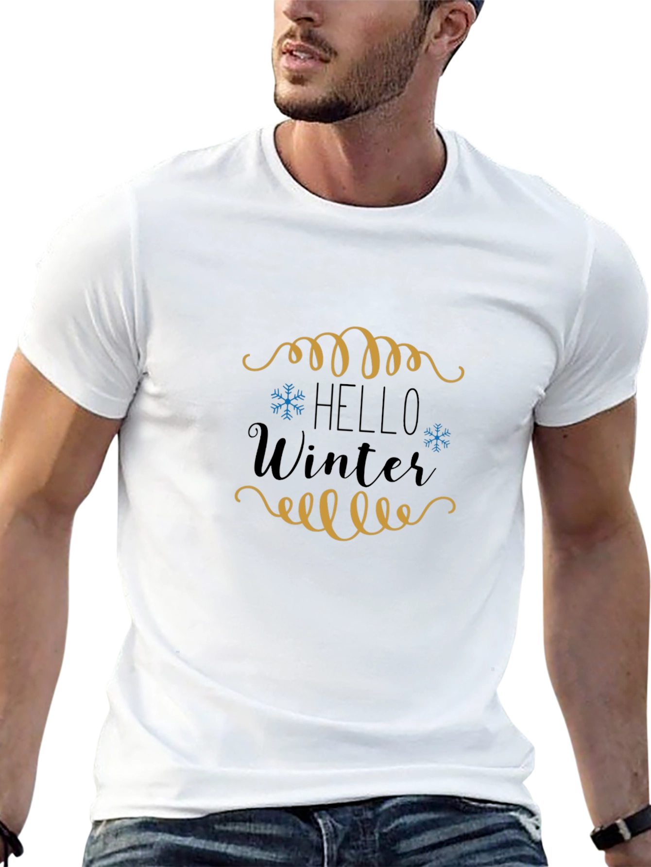 Hello Winter Graphic T-Shirt