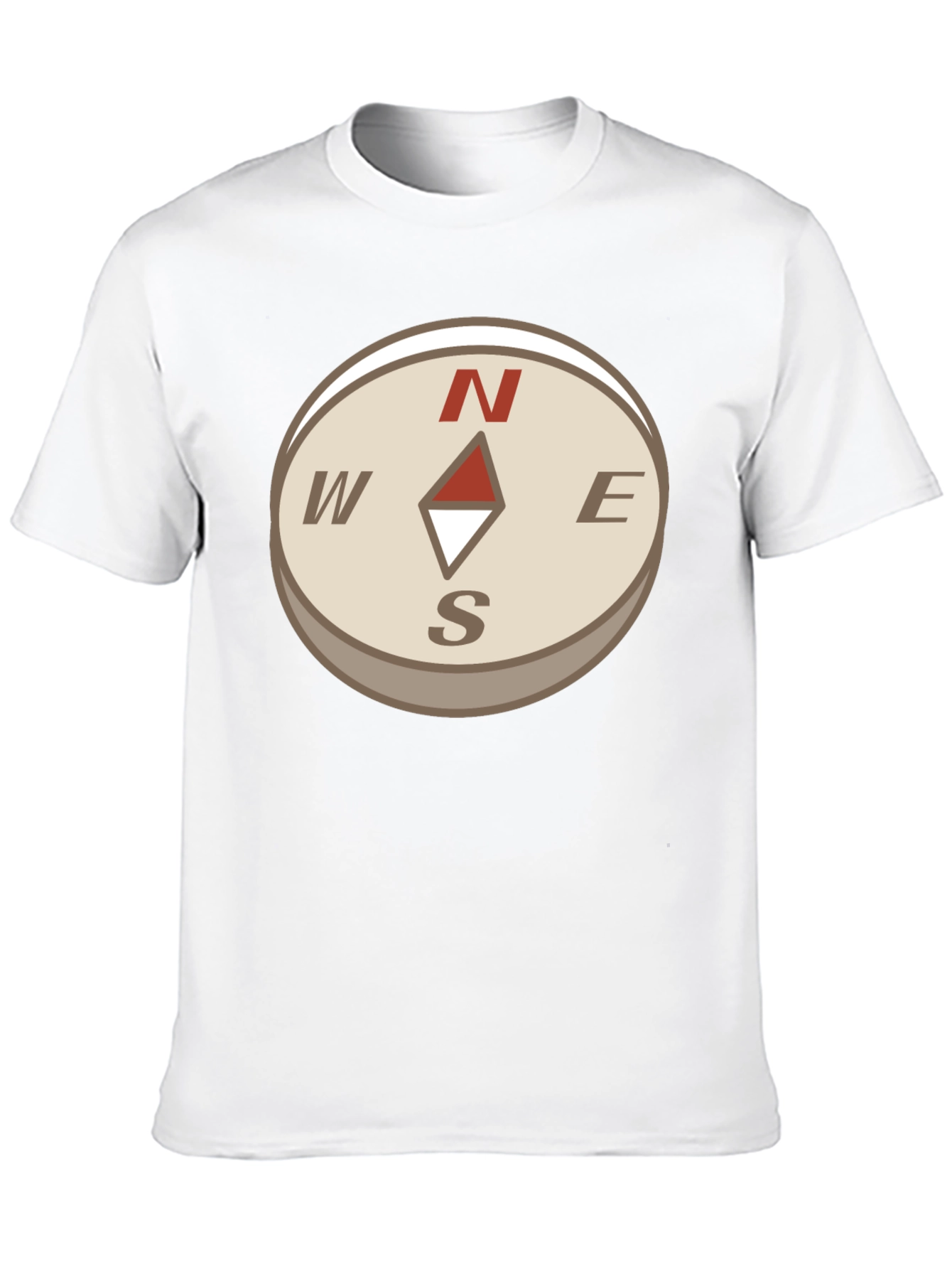 Compass Graphic Tee - Stylish Adventure Apparel