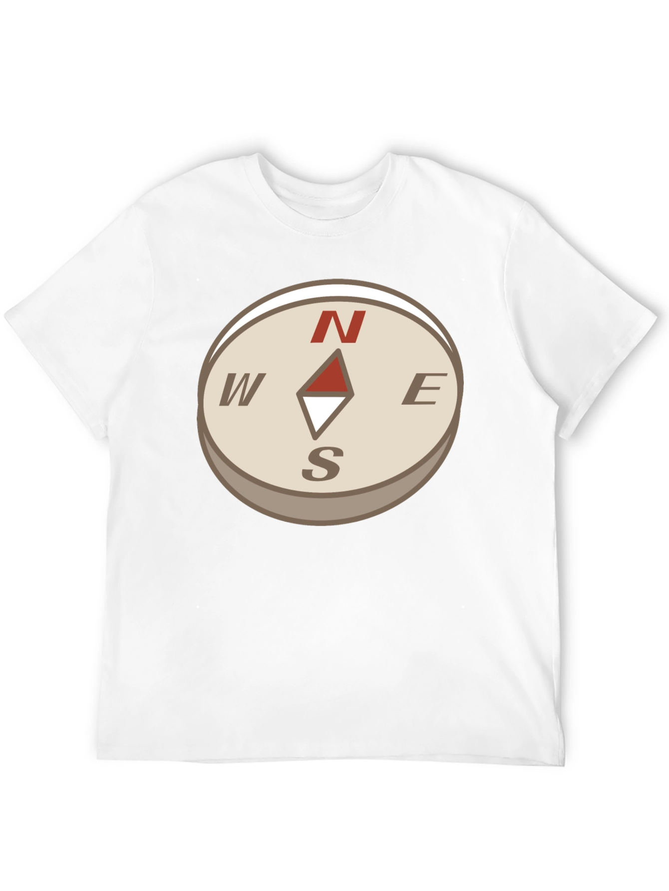Compass Graphic Tee - Stylish Adventure Apparel