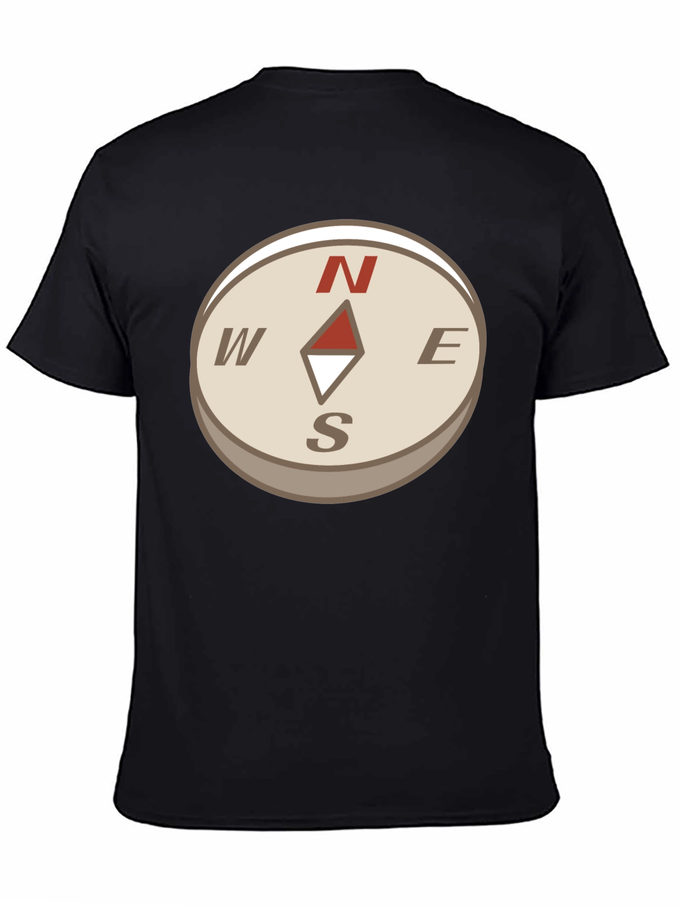Compass Graphic Tee - Stylish Adventure Apparel