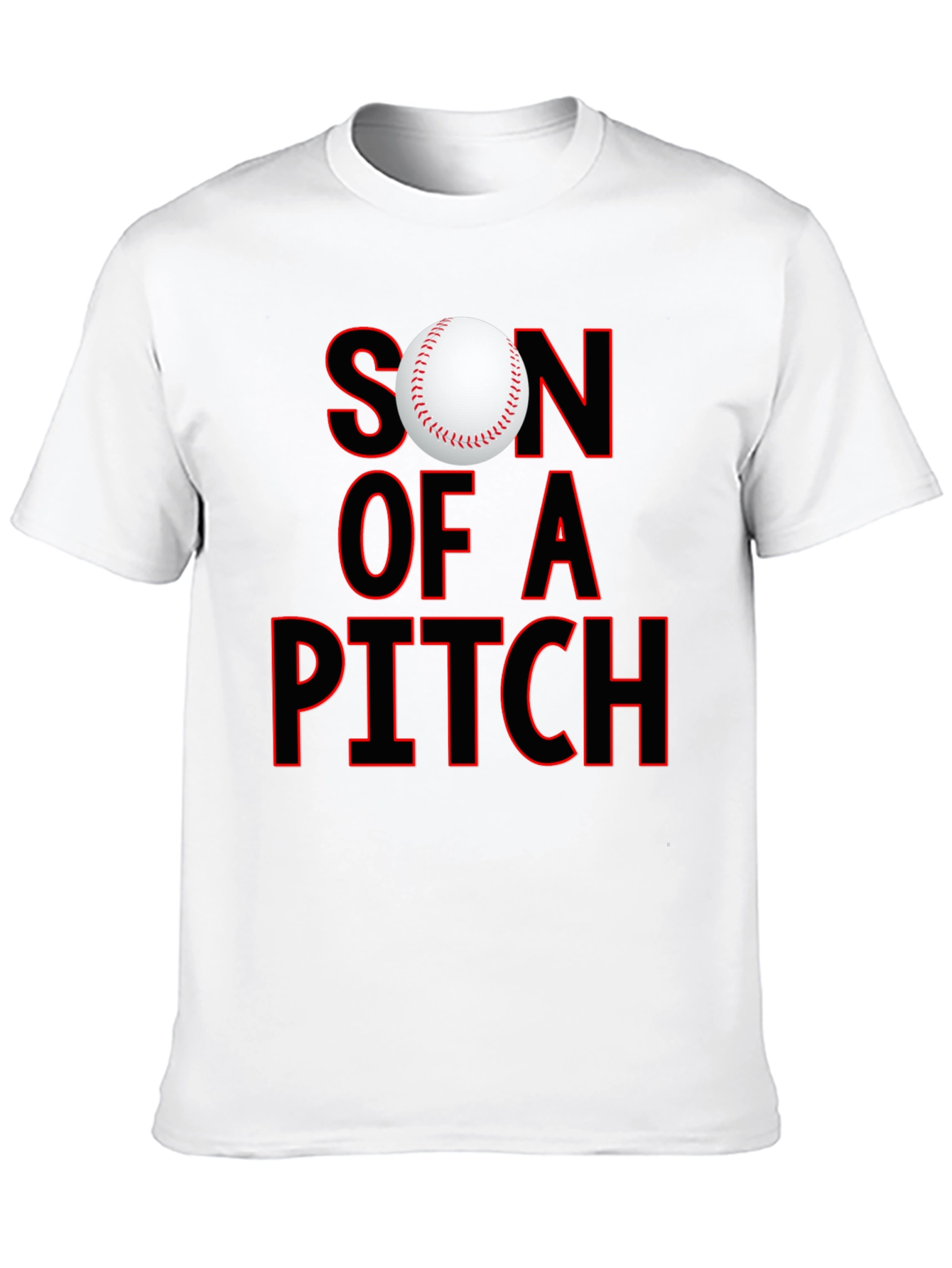 Son of a Pitch Baseball Graphic T-Shirt