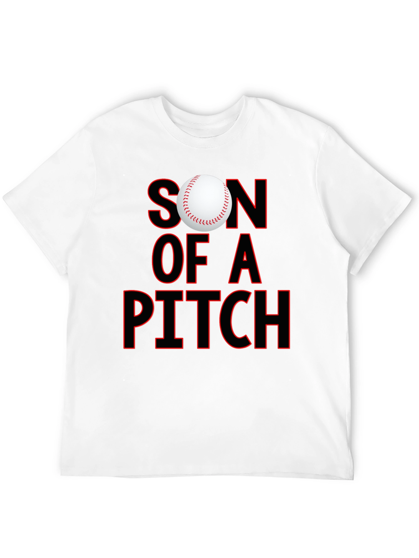 Son of a Pitch Baseball Graphic T-Shirt