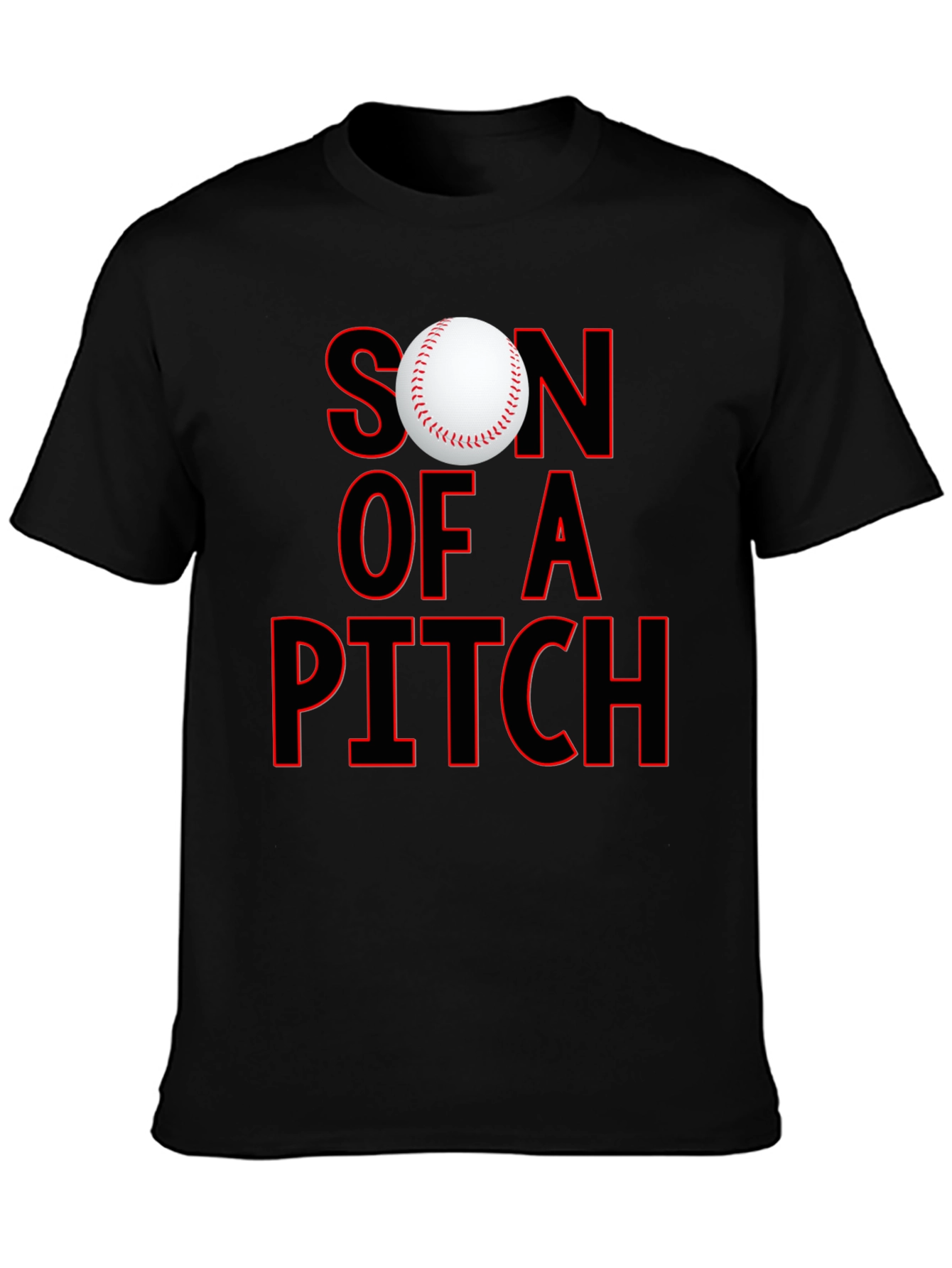 Son of a Pitch Baseball Graphic T-Shirt