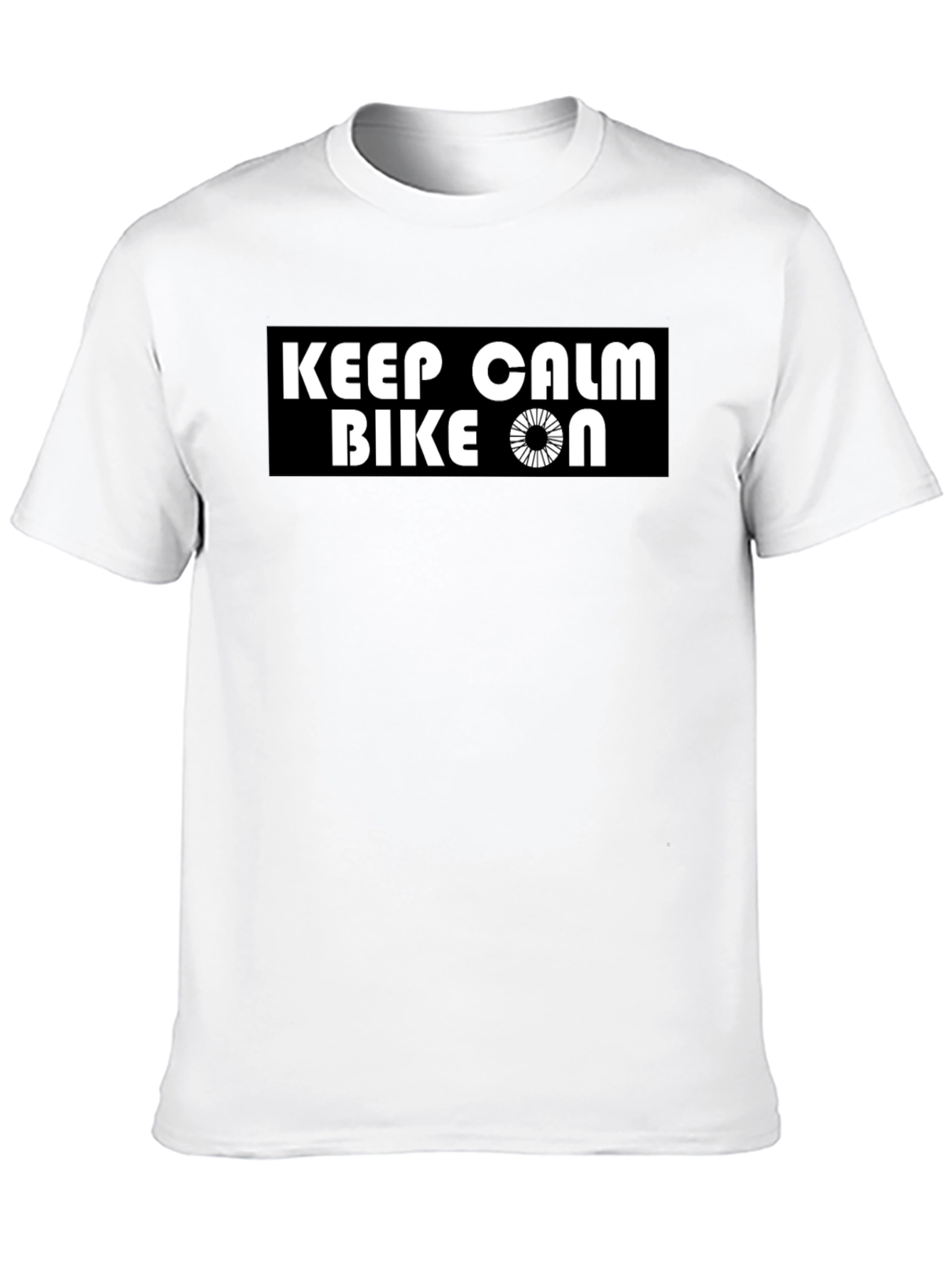 Keep Calm Bike On T-Shirt - Cycling Apparel