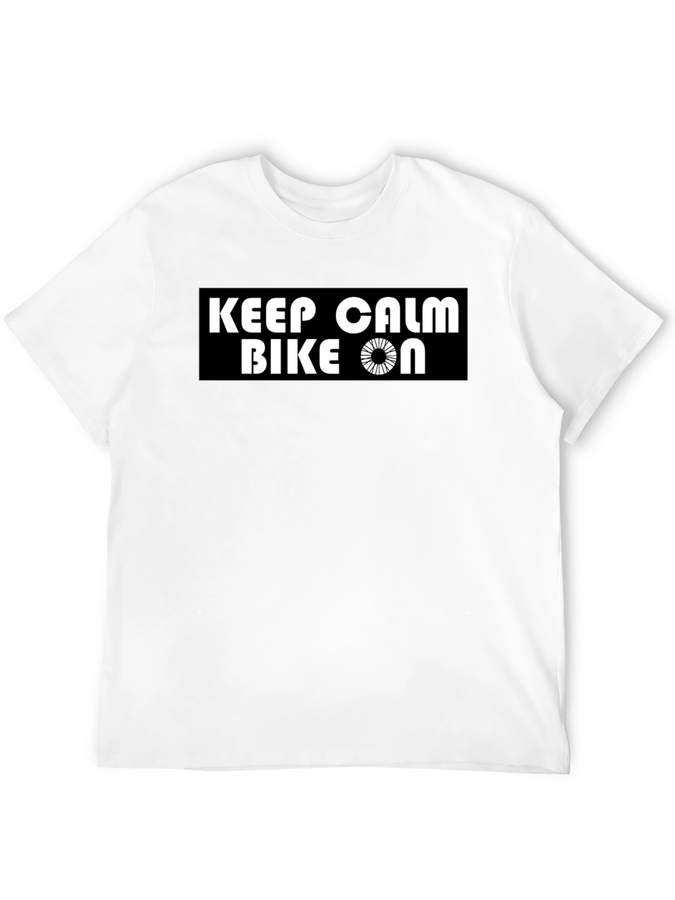 Keep Calm Bike On T-Shirt - Cycling Apparel