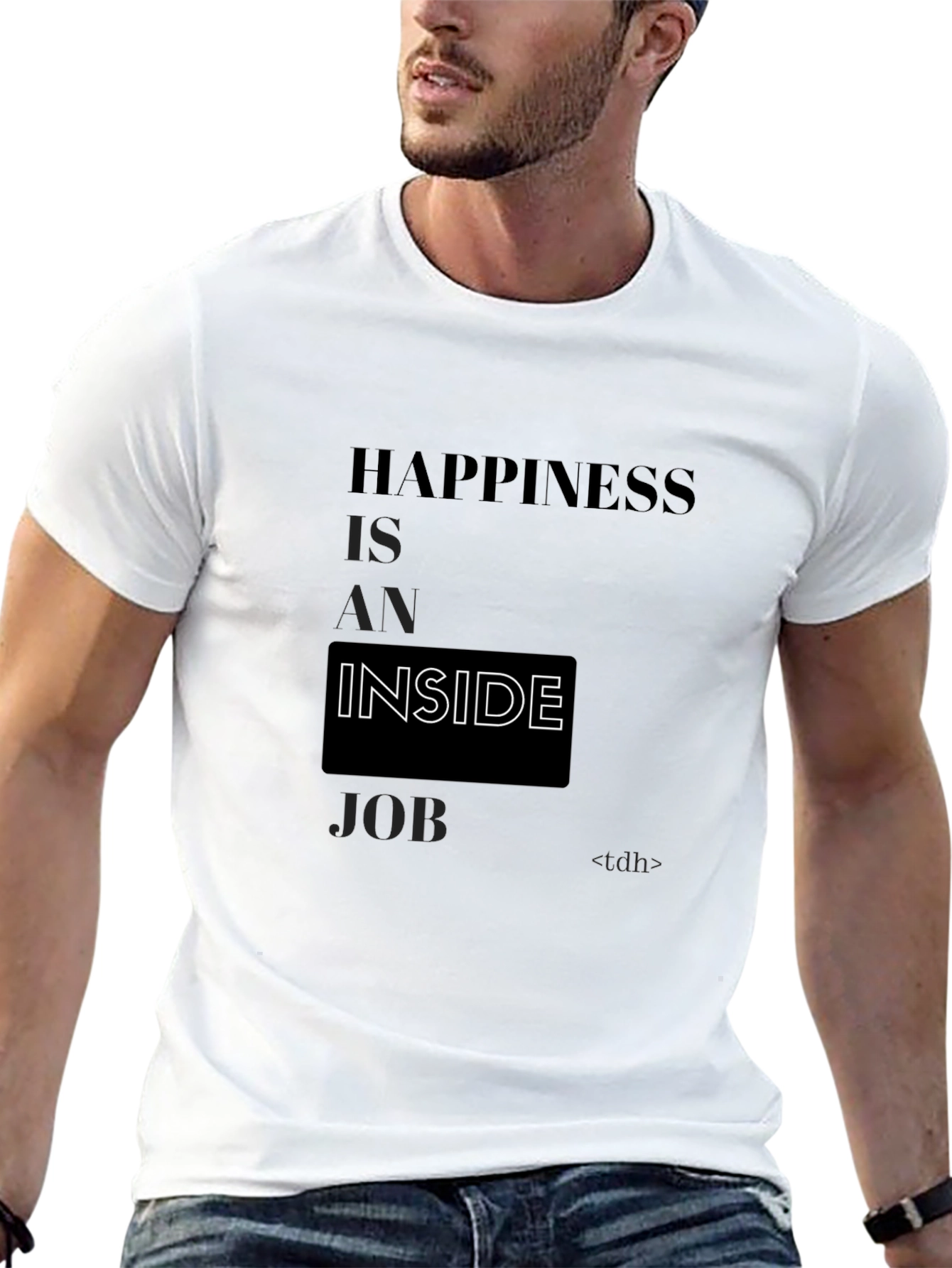 Happiness Inside Job Tee