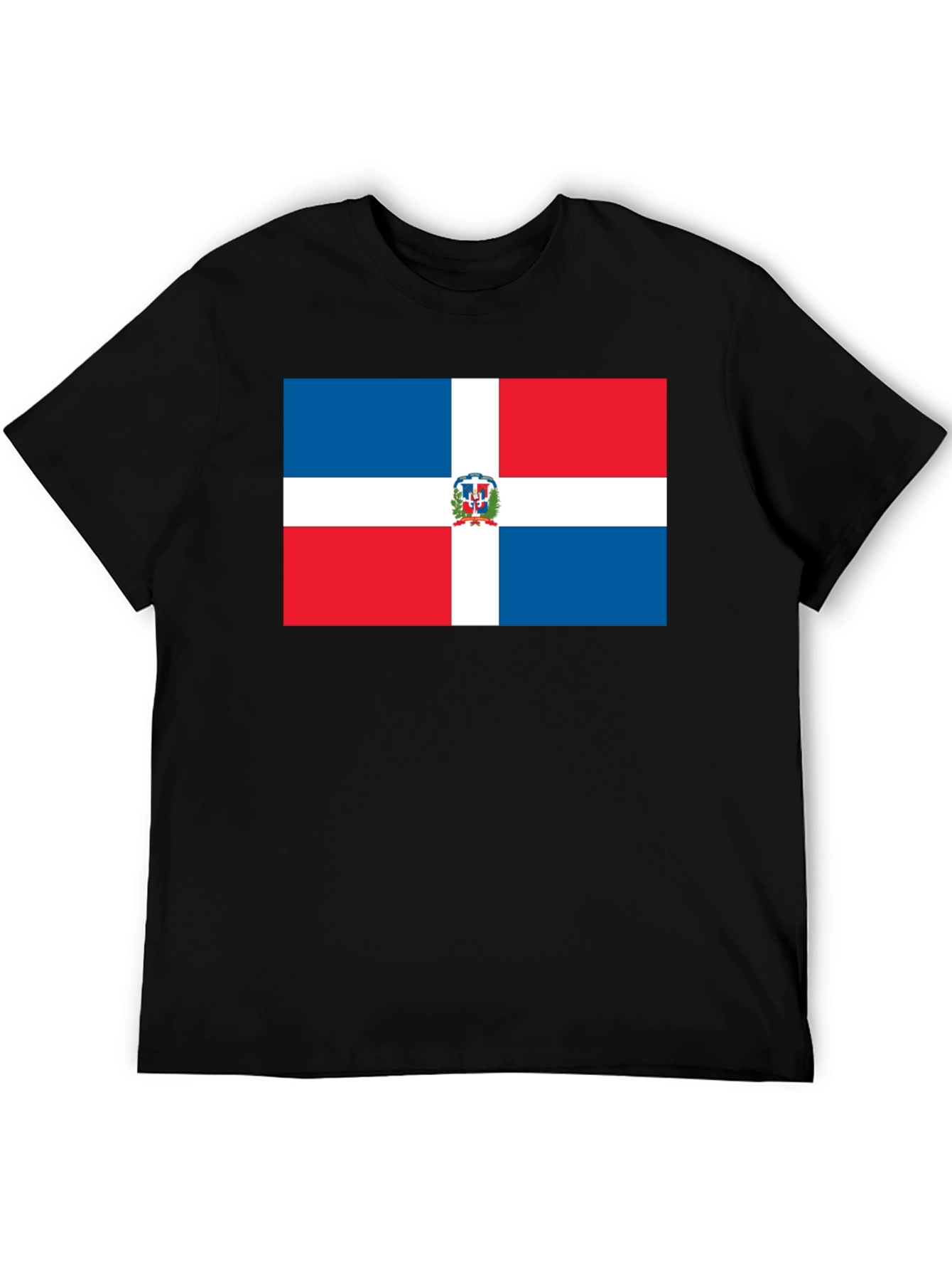 Dominican Republic Flag Graphic T-Shirt