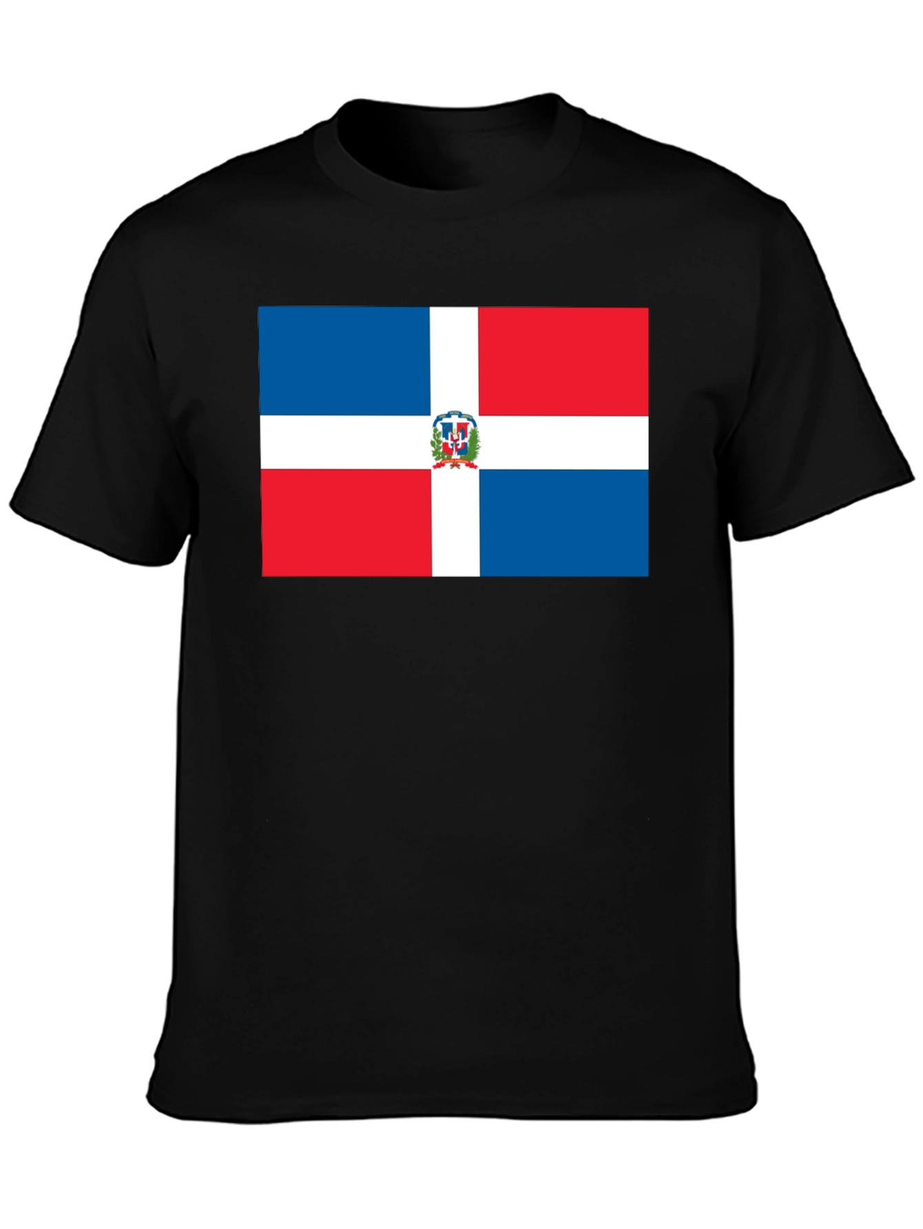 Dominican Republic Flag Graphic T-Shirt