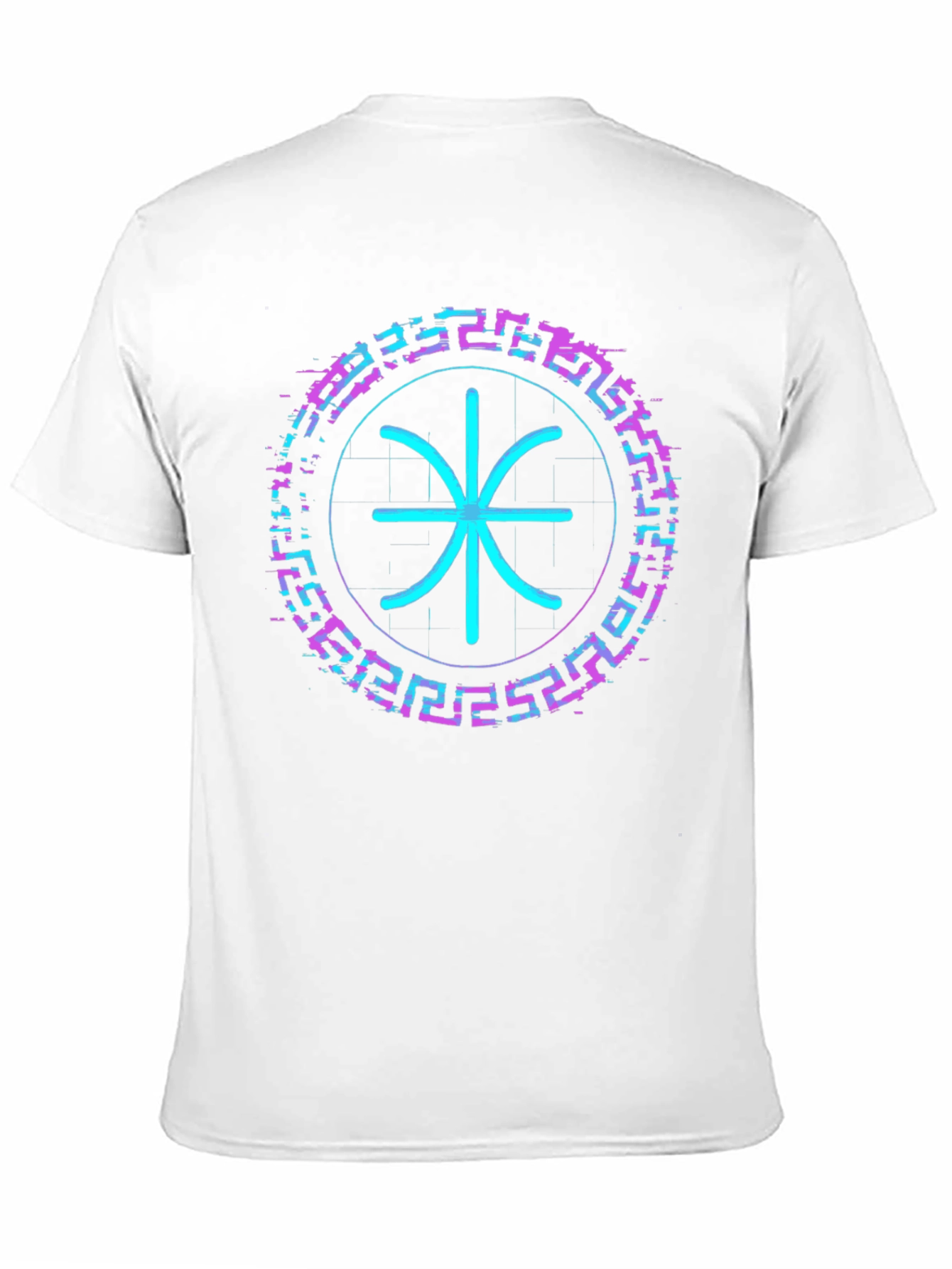 Cyberpunk Glyph Graphic T-Shirt