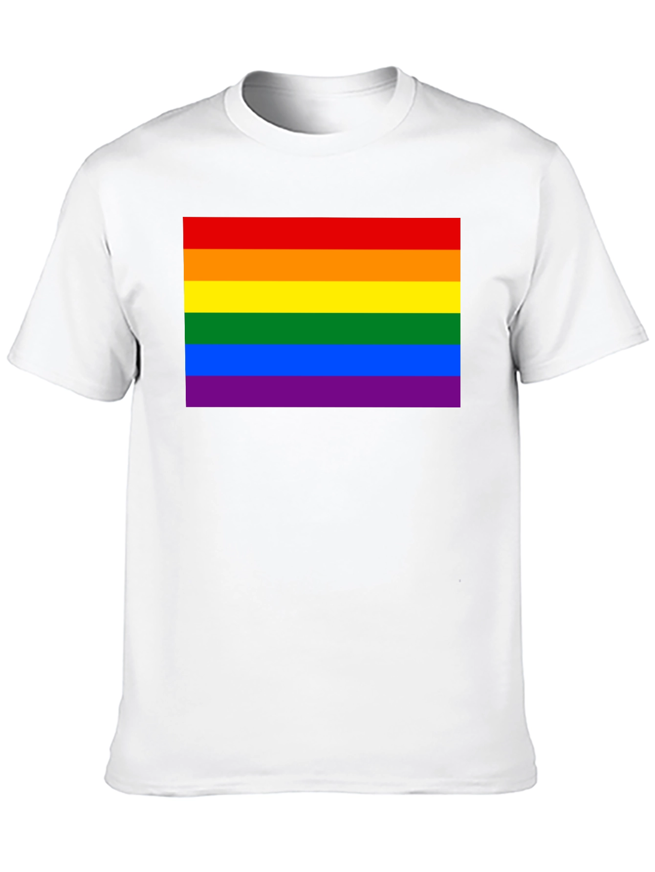 Pride Rainbow Flag Graphic T-Shirt - Unisex
