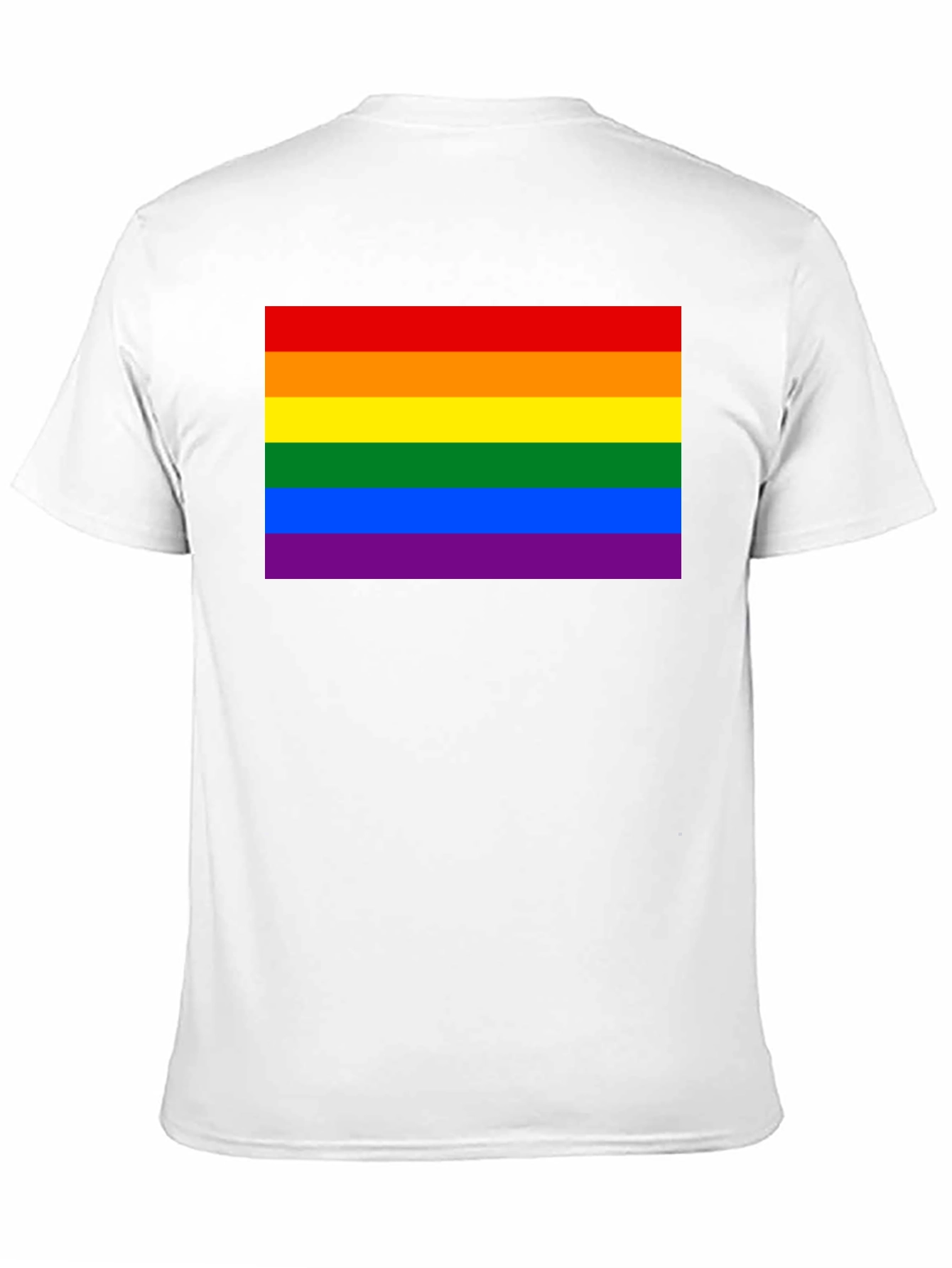Pride Rainbow Flag Graphic T-Shirt - Unisex