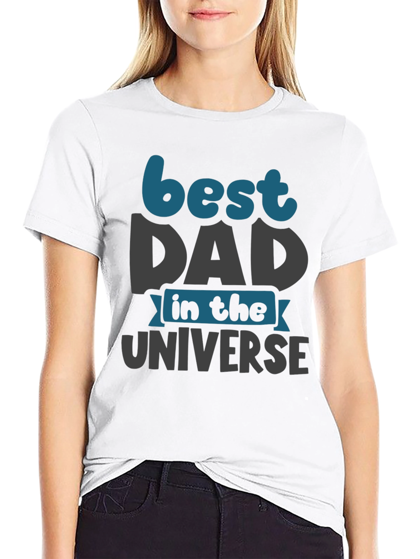 Best Dad in the Universe Graphic T-Shirt