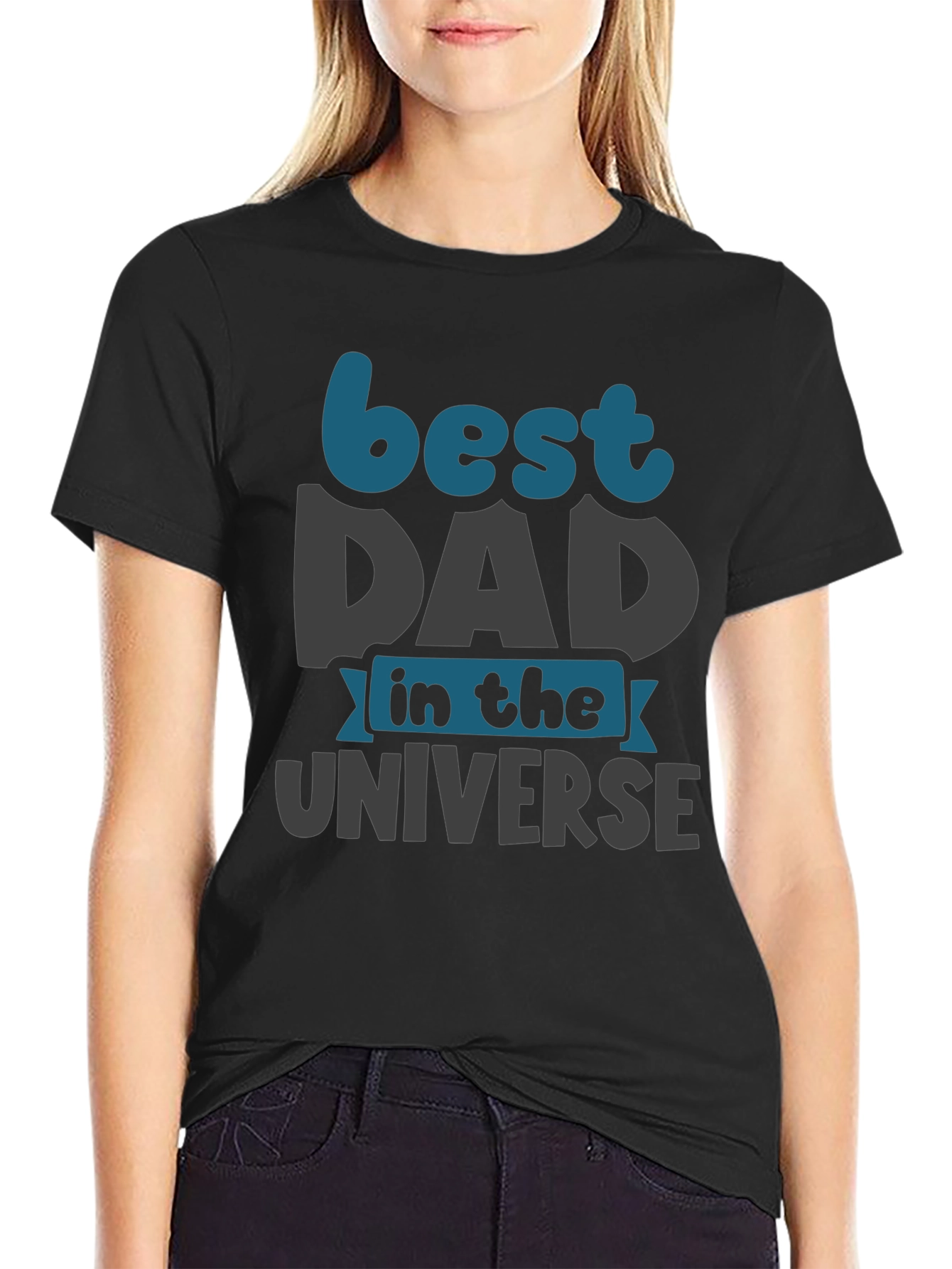 Best Dad in the Universe Graphic T-Shirt