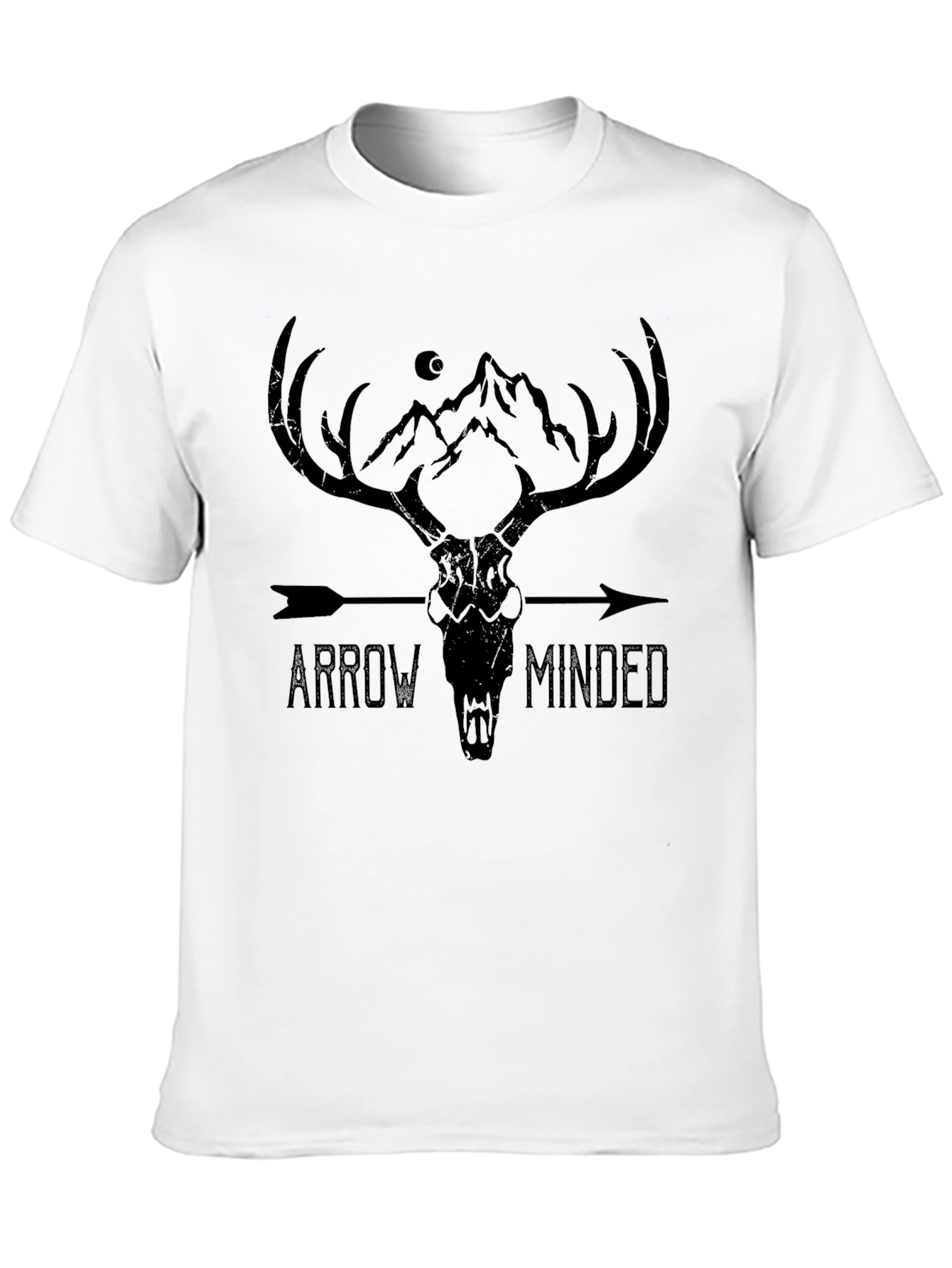Arrow Minded Black Graphic Tee