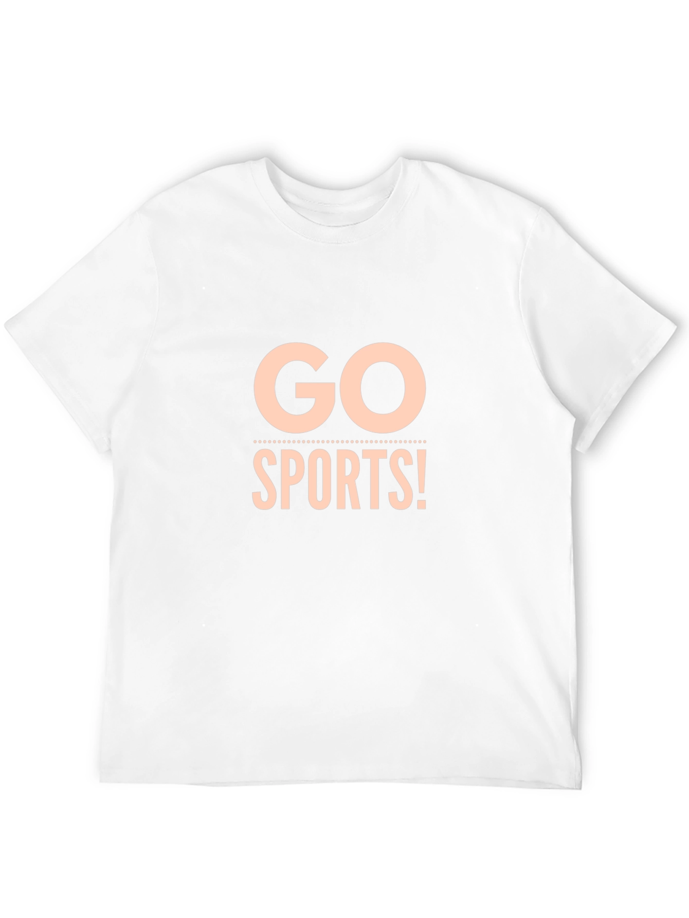 Go Sports! Black Graphic T-Shirt
