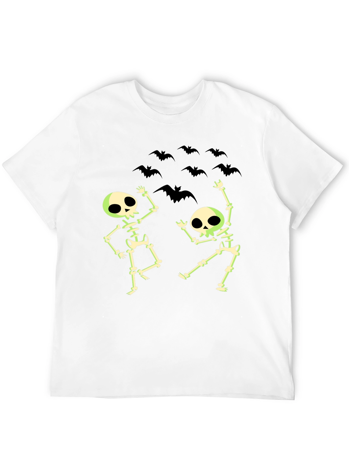 Skeleton Dance Tee - Fun Halloween Shirt