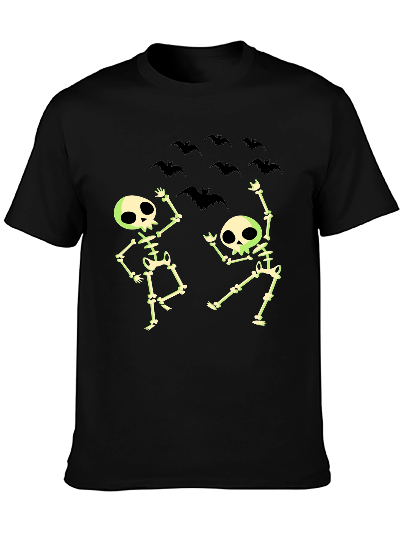 Skeleton Dance Tee - Fun Halloween Shirt