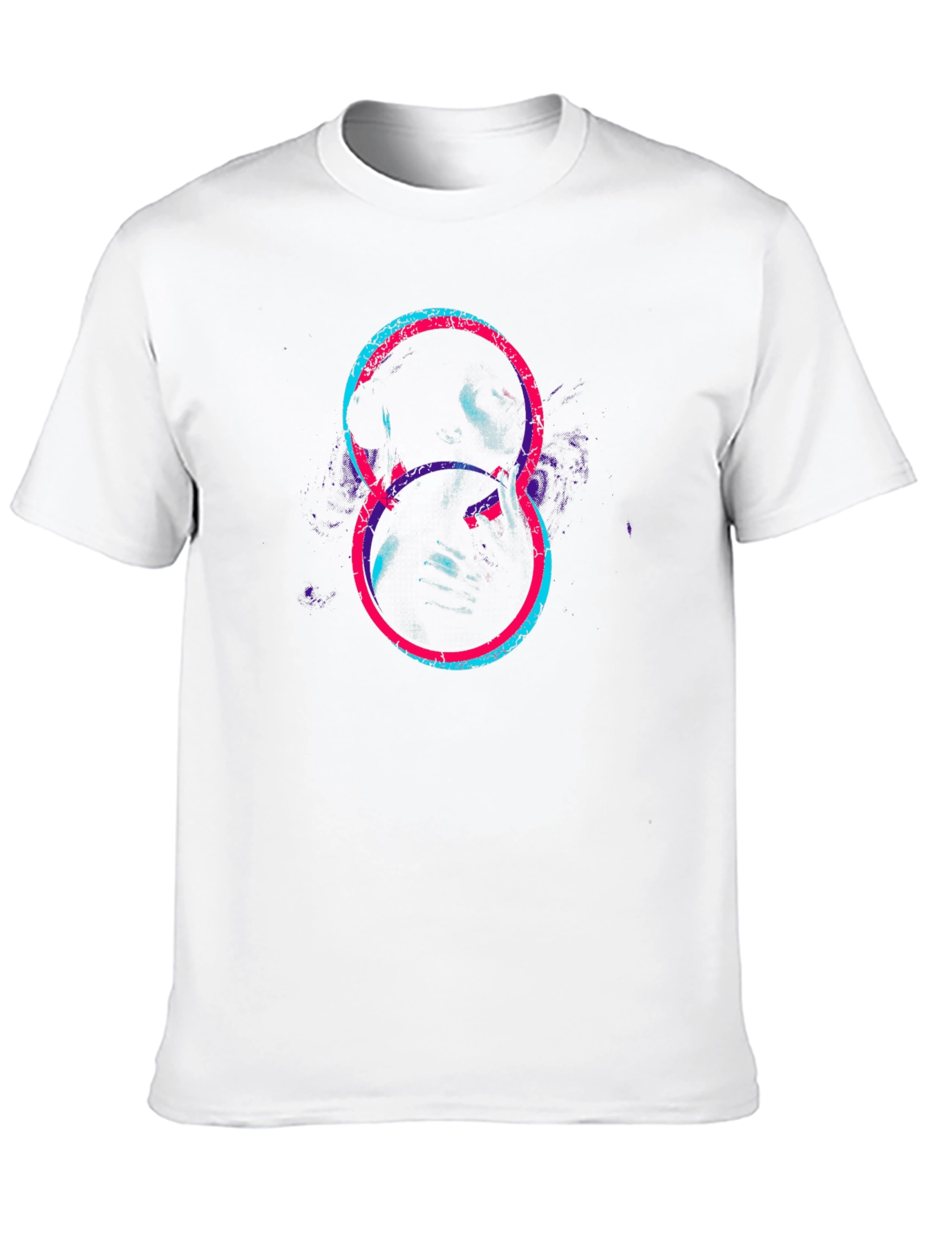 Vaporwave Style Fitness T-Shirt