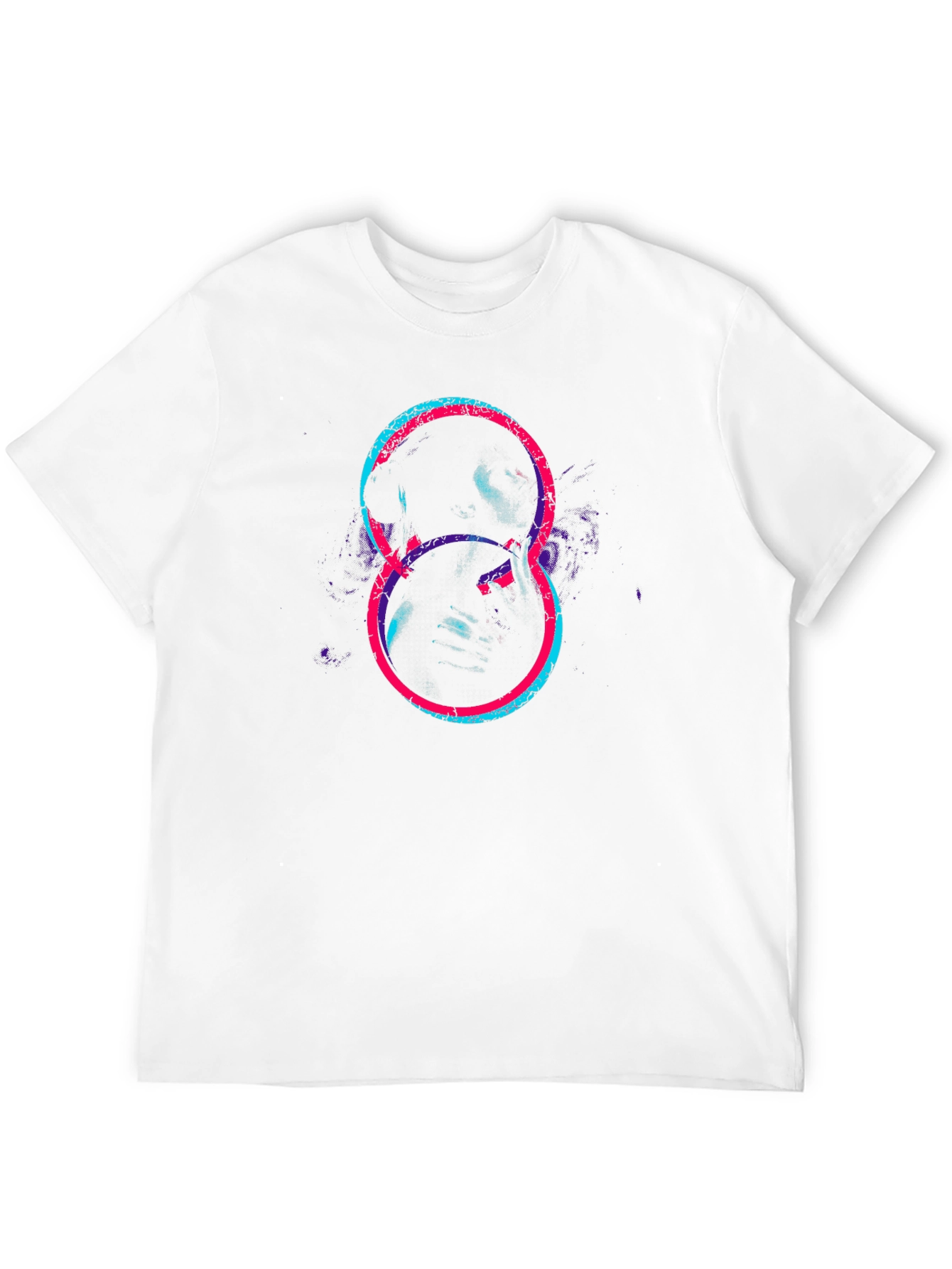 Vaporwave Style Fitness T-Shirt