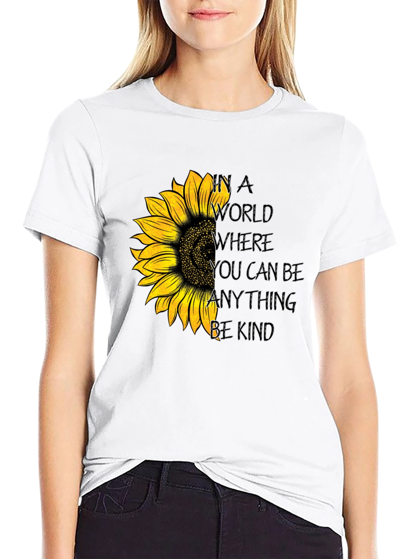 Kind Sunflower Tee