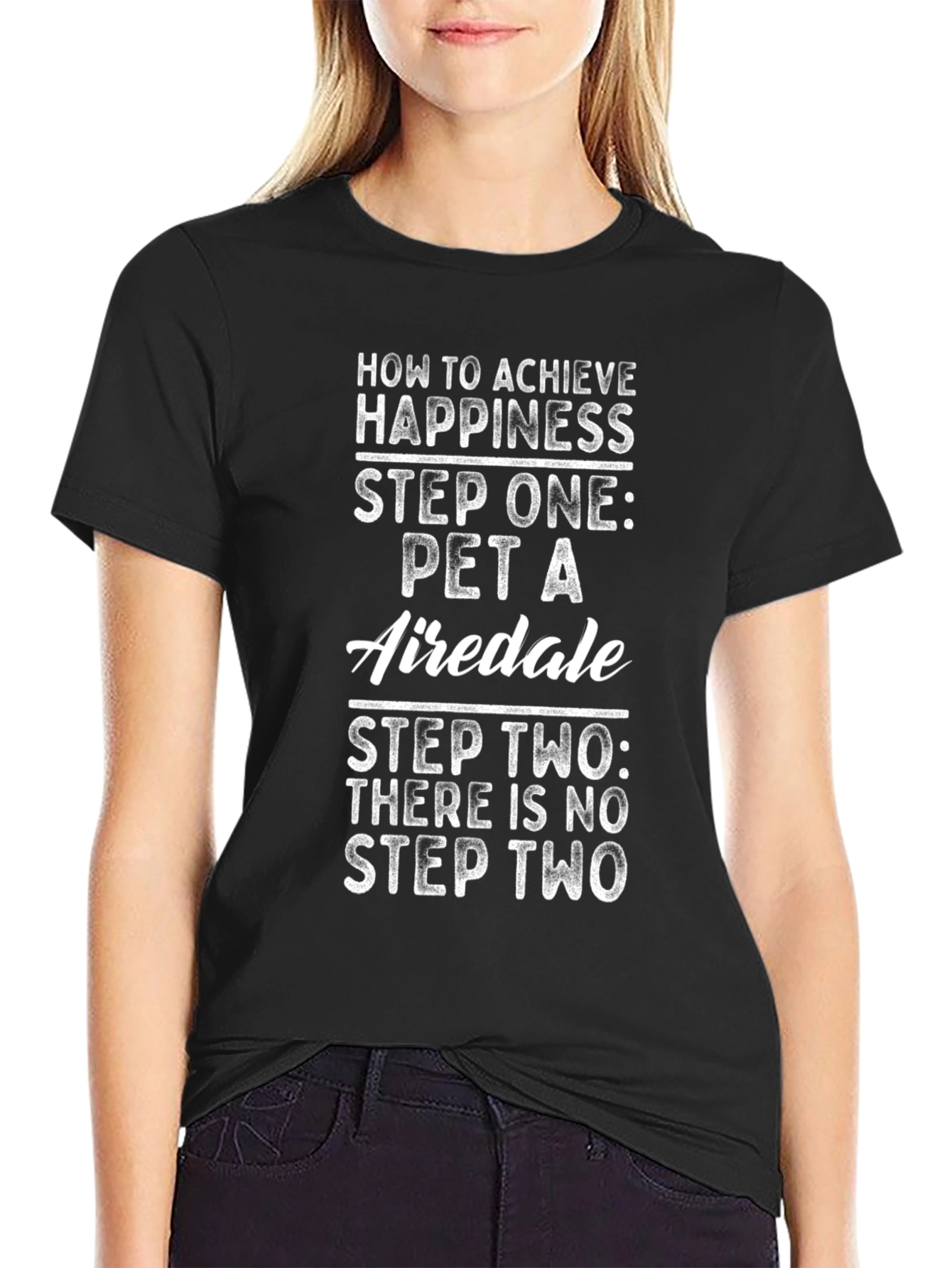 Airedale Happiness T-Shirt