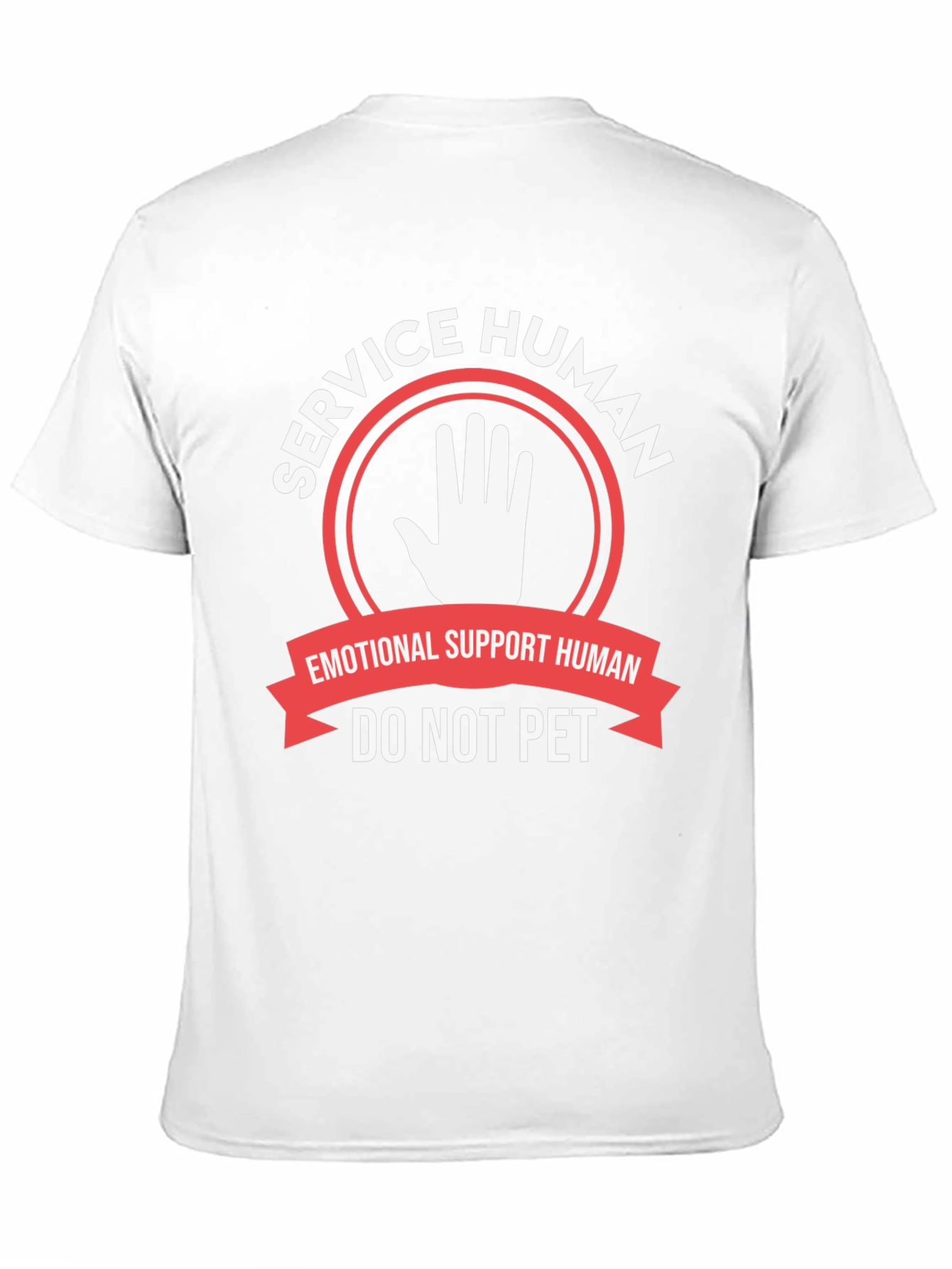Service Human Emotional Support T-Shirt