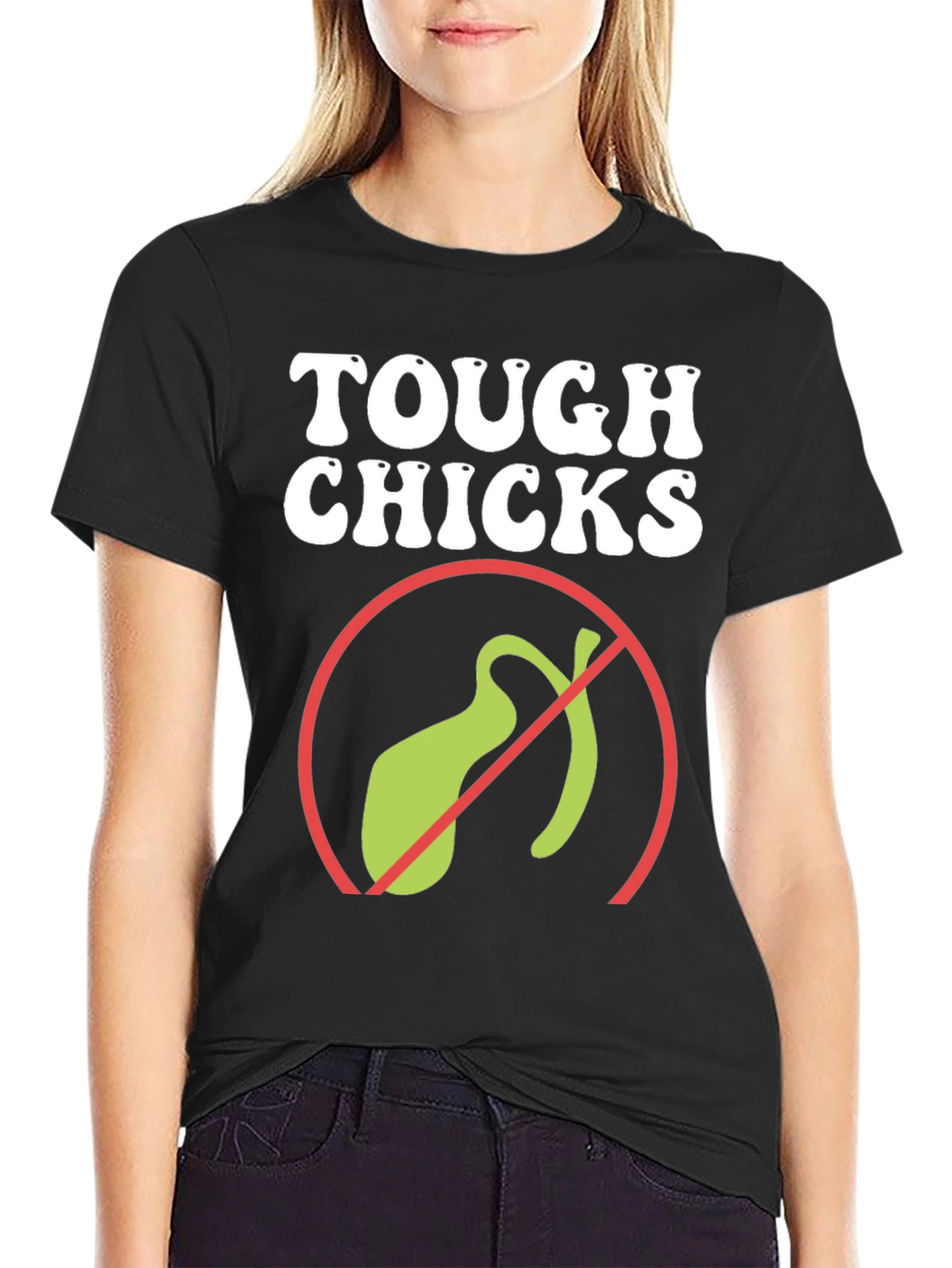 Tough Chicks No Gallbladder T-Shirt