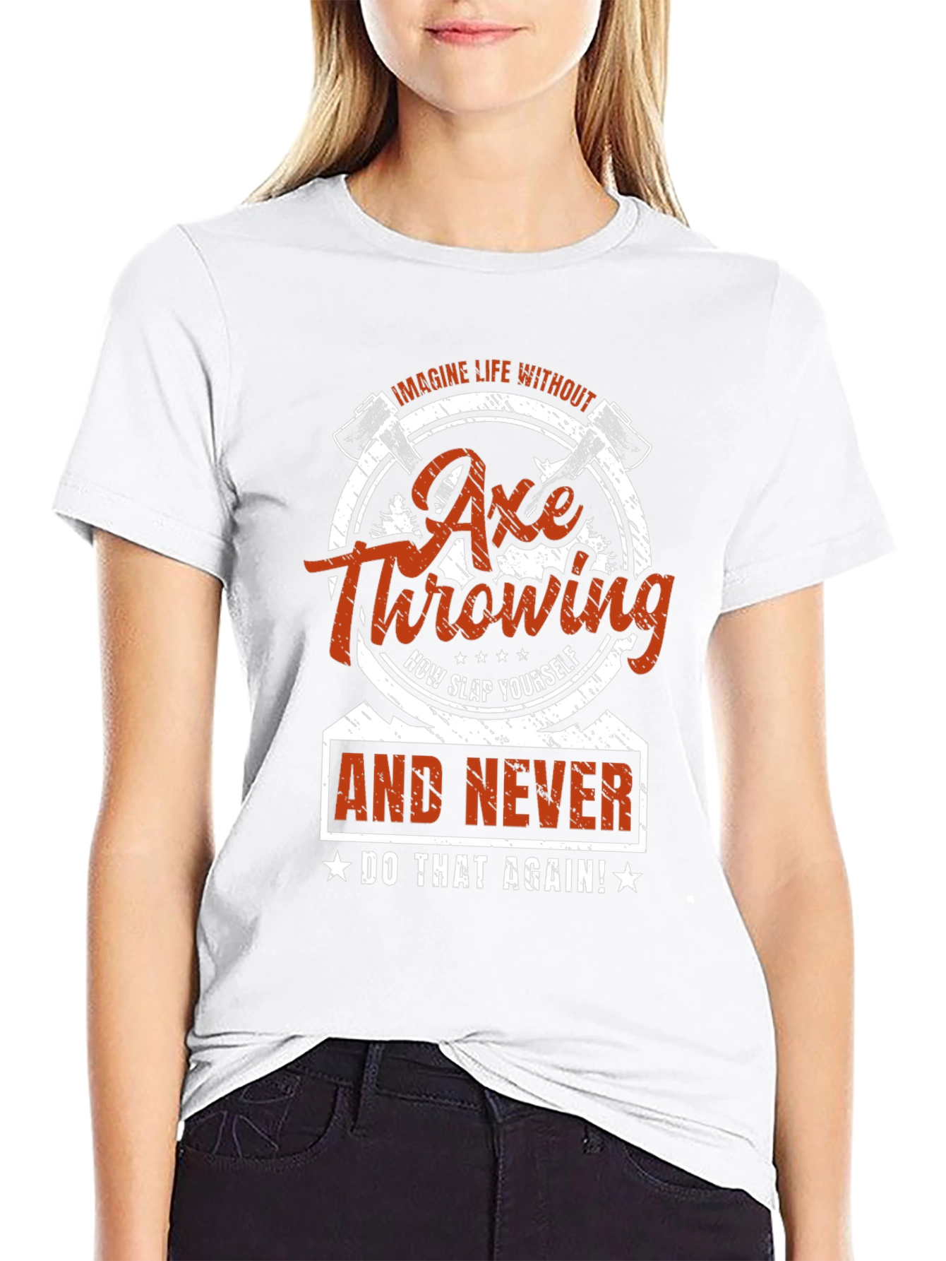 Axe Throwing Graphic Tee