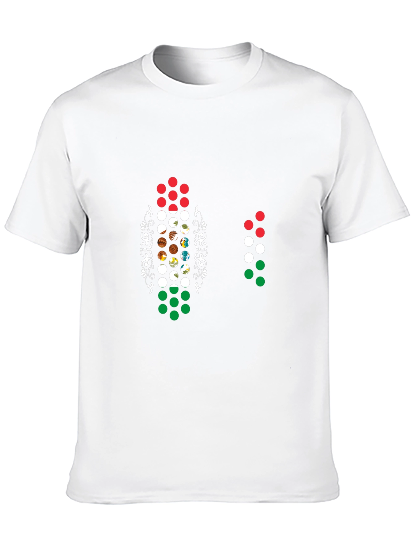 Unique Planet Circle Graphic Black T-Shirt