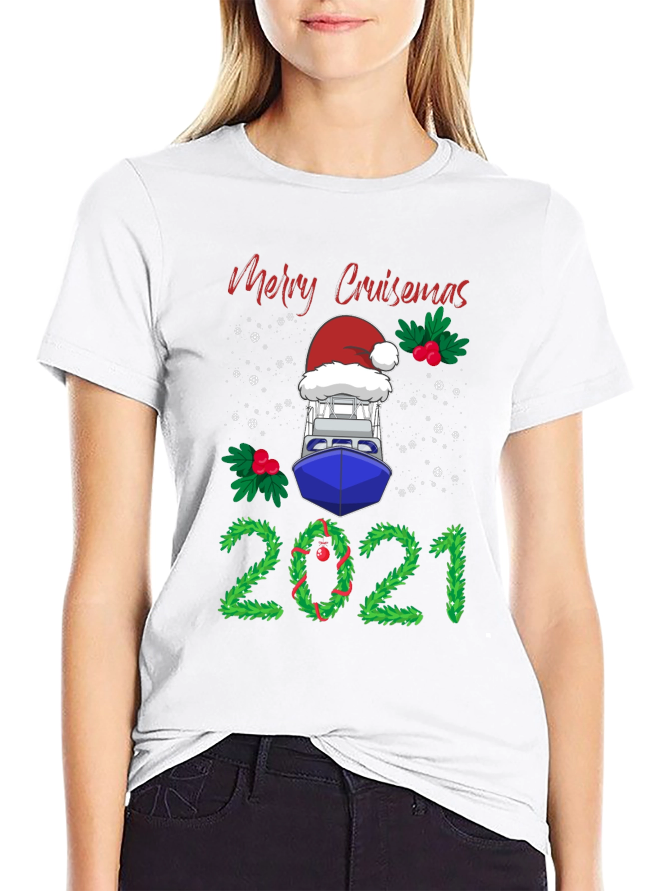 Merry Cruisemas 2021 T-Shirt Holiday Cruise