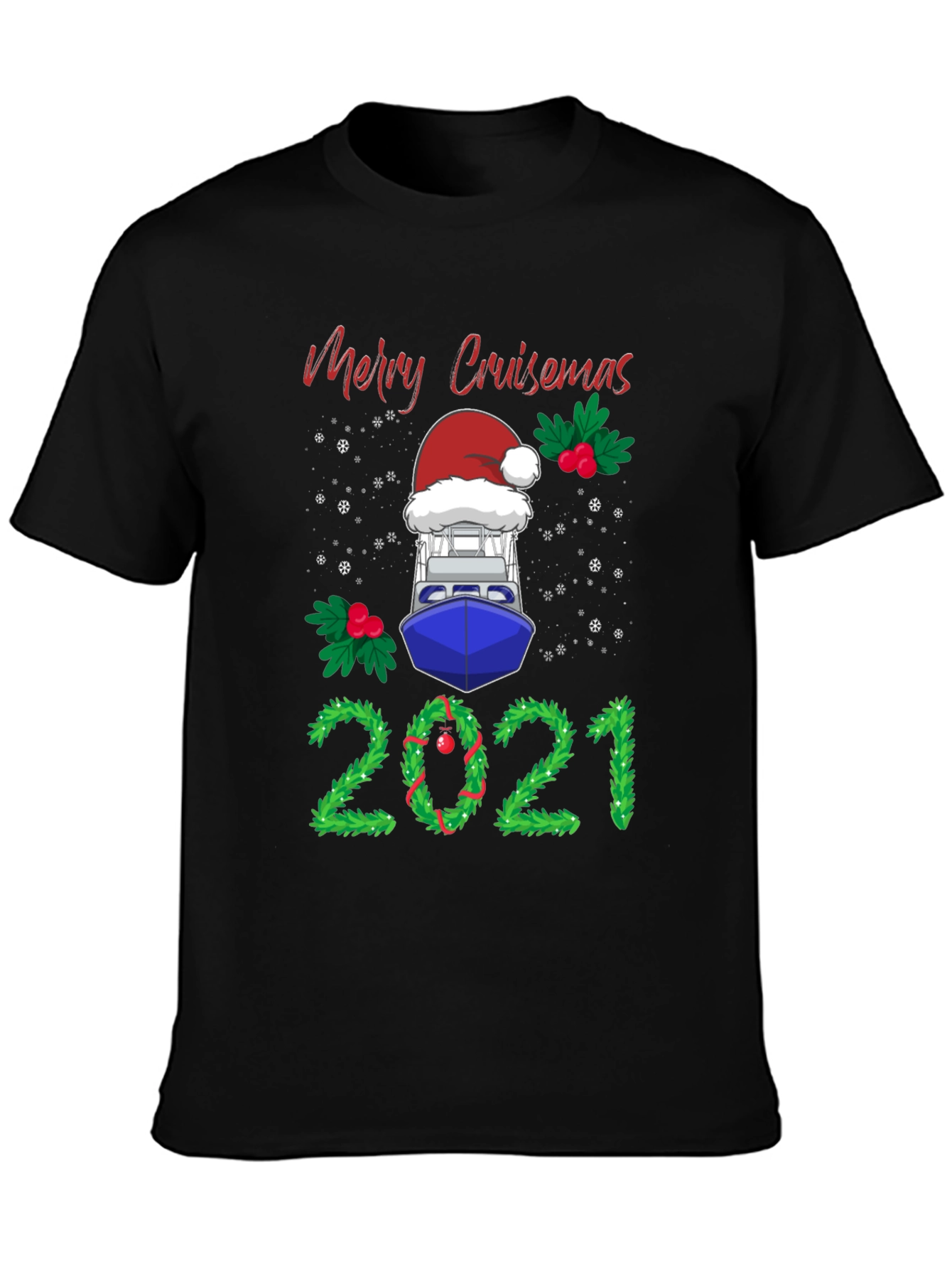 Merry Cruisemas 2021 T-Shirt Holiday Cruise