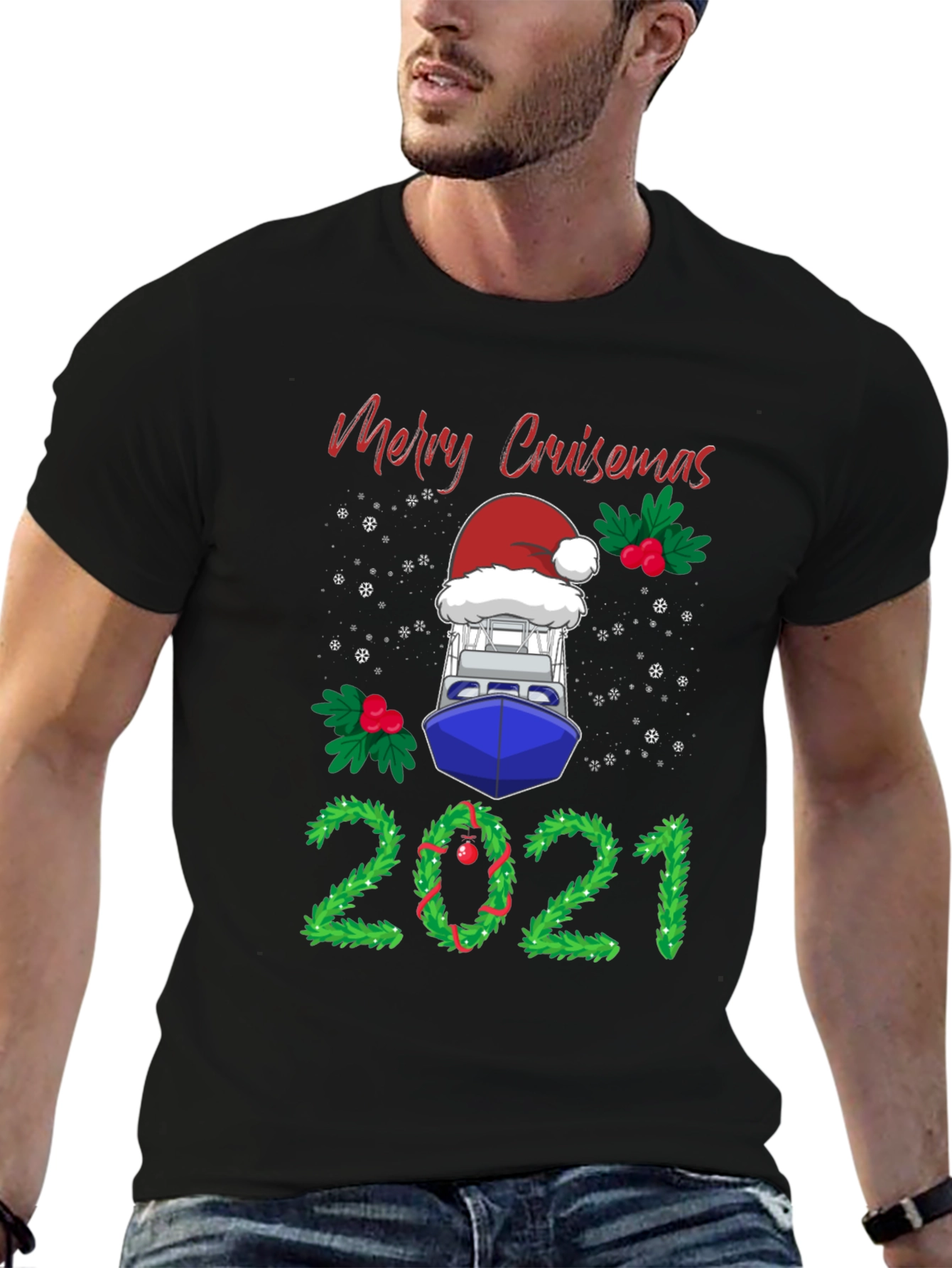 Merry Cruisemas 2021 T-Shirt Holiday Cruise