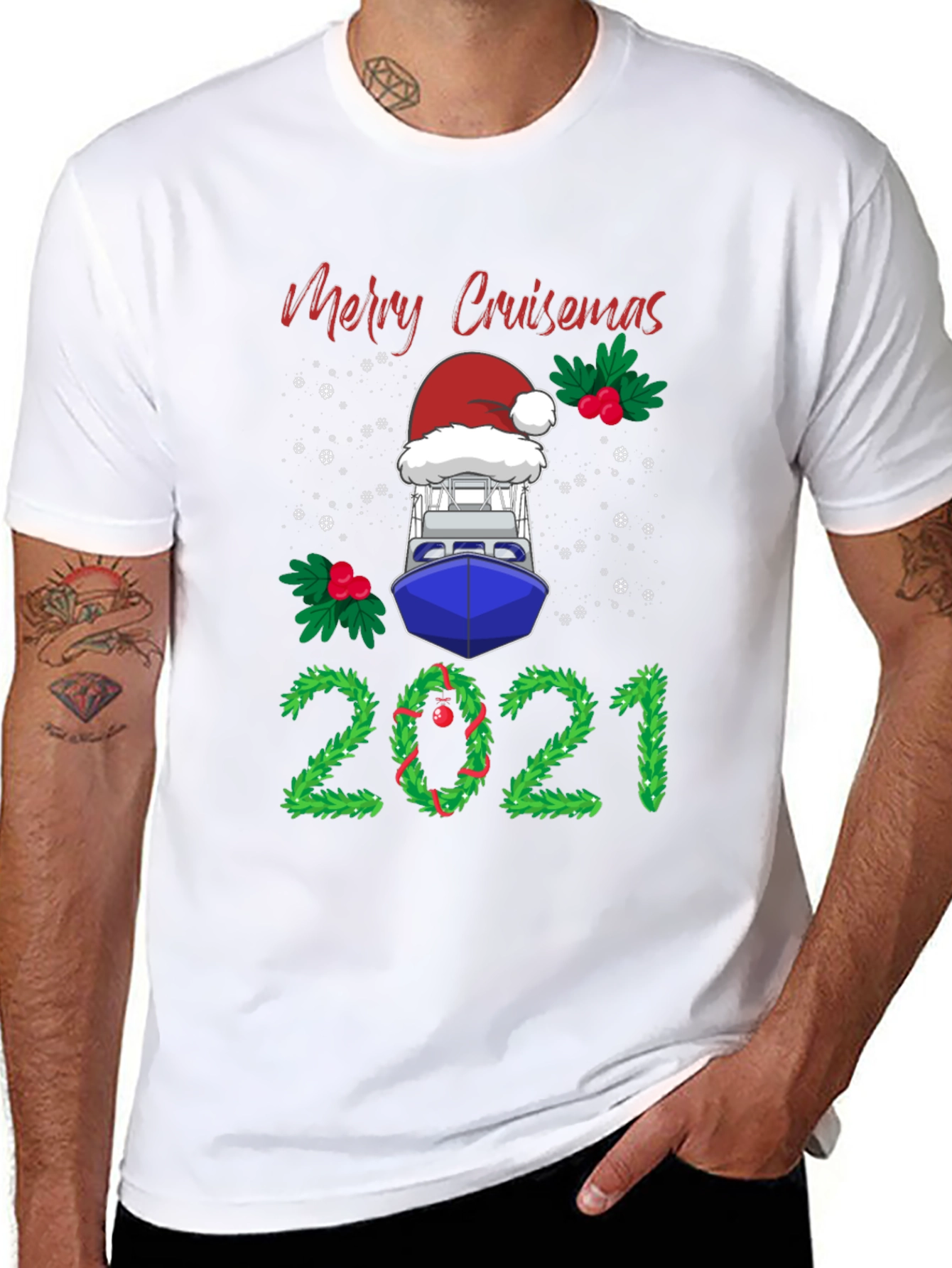 Merry Cruisemas 2021 T-Shirt Holiday Cruise