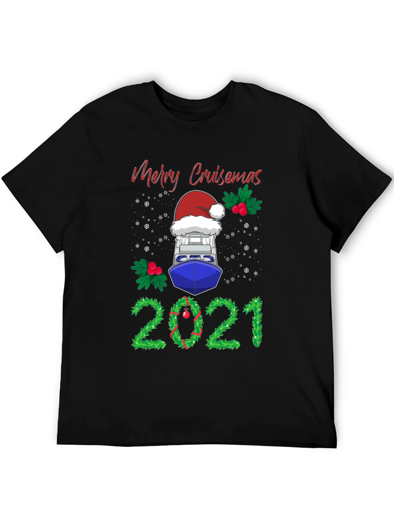Merry Cruisemas 2021 T-Shirt Holiday Cruise