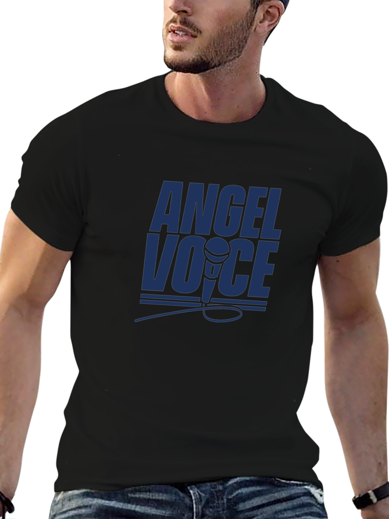 Angel Voice T-Shirt - Classic Black Tee