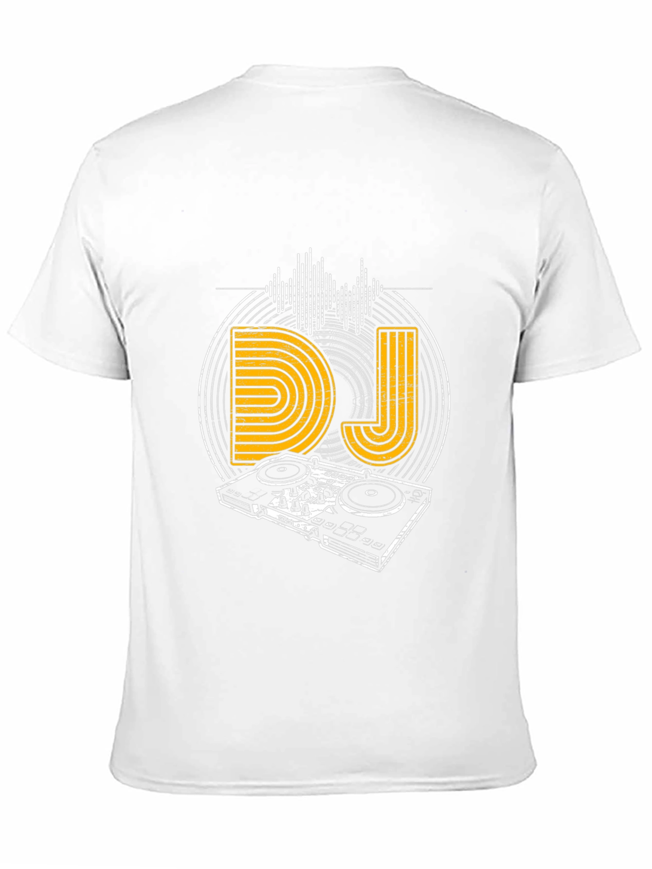 DJ Graphic Tee - Music Lovers Black T-Shirt