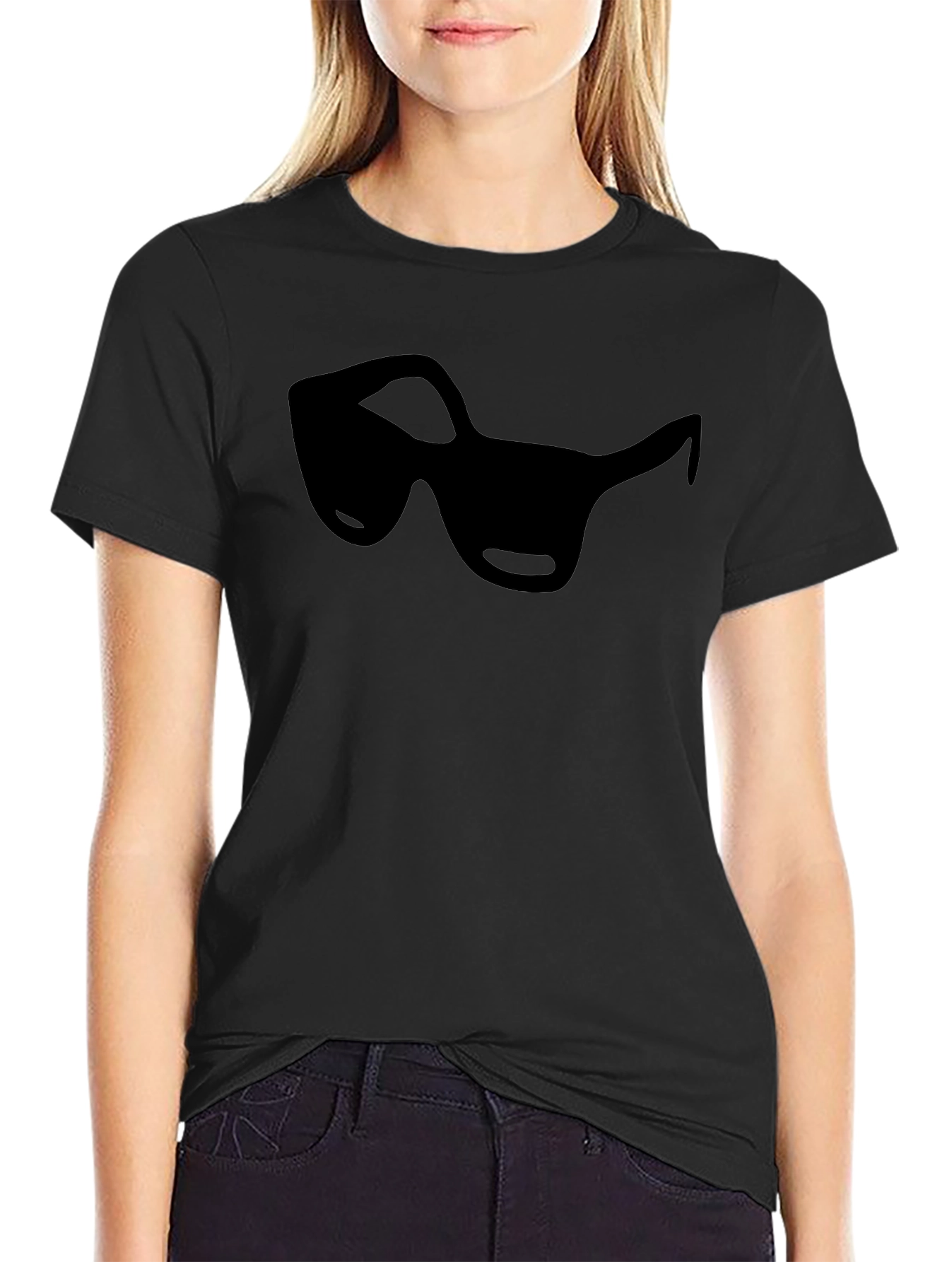 Cool Shades Tee - Black Graphic T-Shirt
