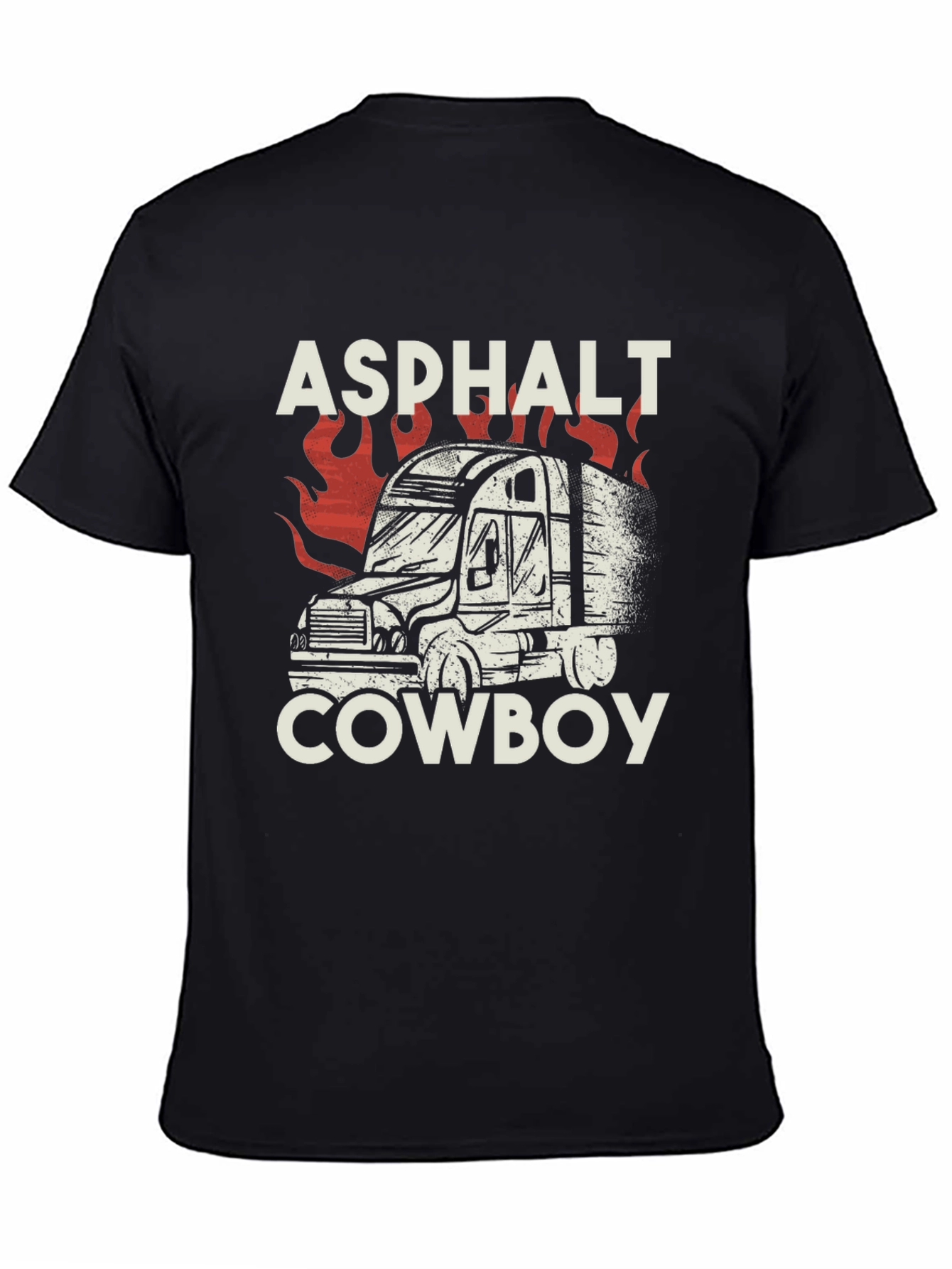 Asphalt Cowboy T-Shirt - Trucker Style