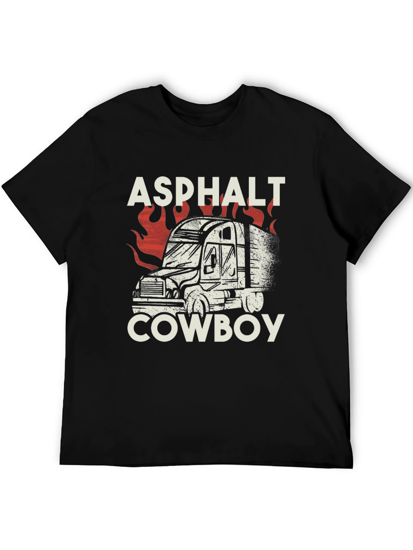 Asphalt Cowboy T-Shirt - Trucker Style