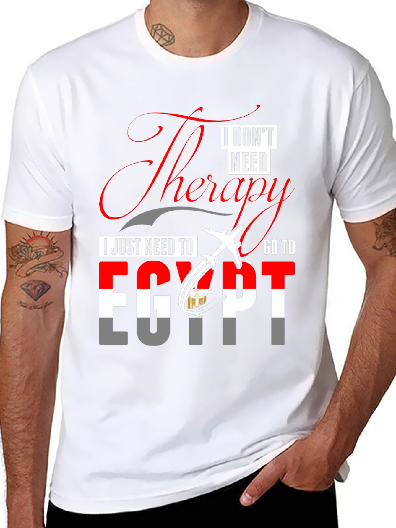 Therapy Egypt Travel T-Shirt