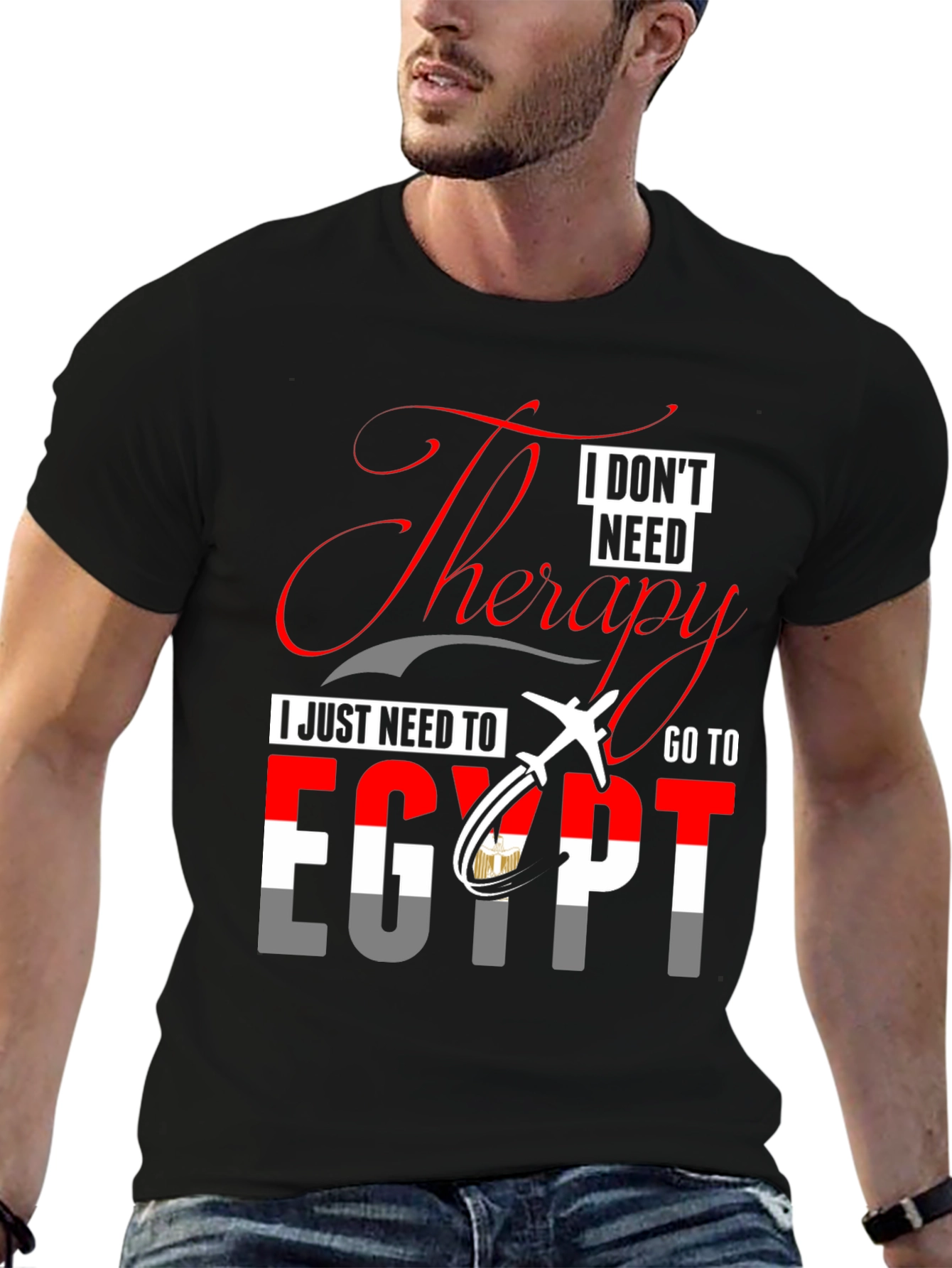 Therapy Egypt Travel T-Shirt