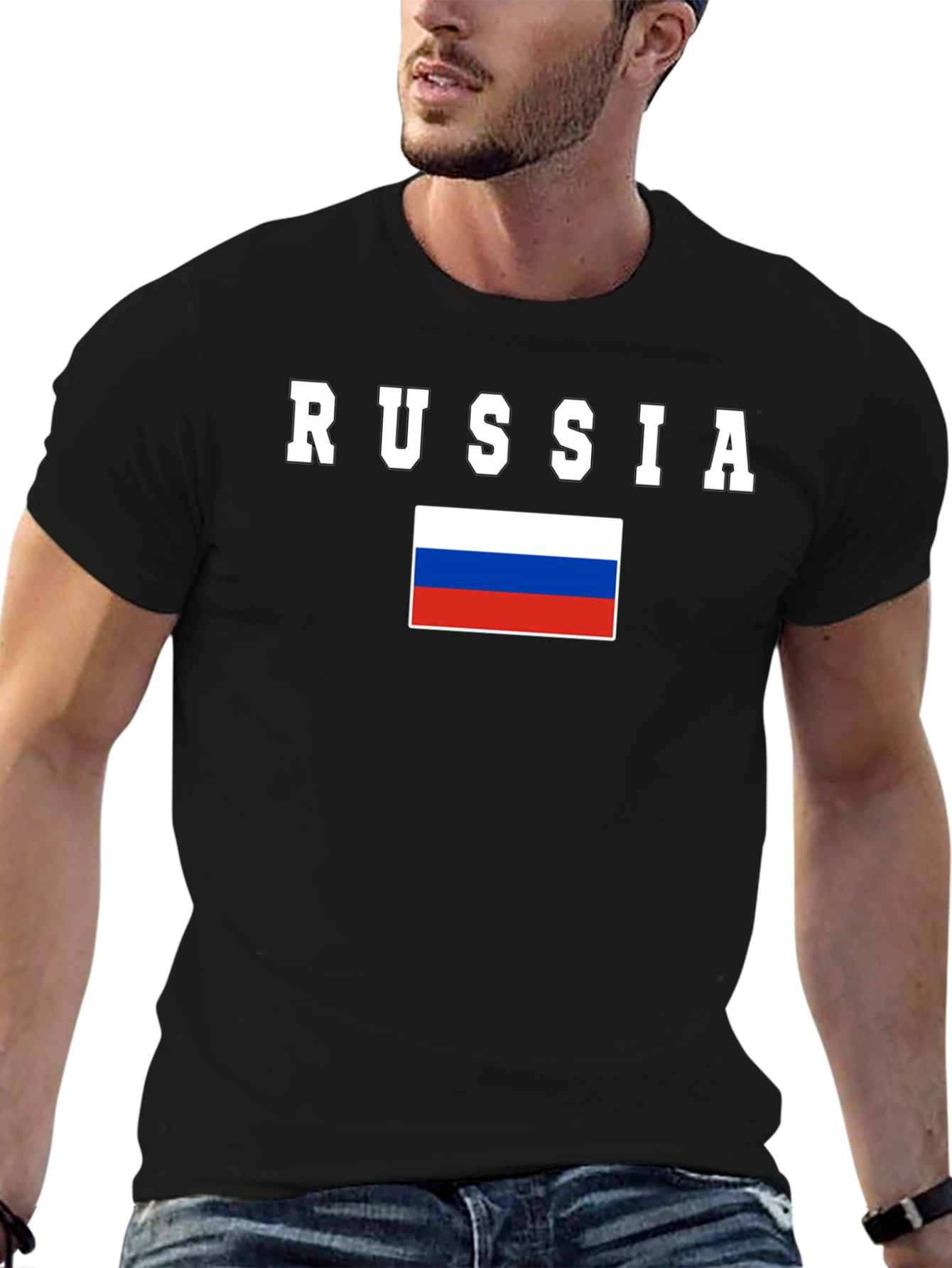 Russia Flag T-Shirt - Patriotic Pride