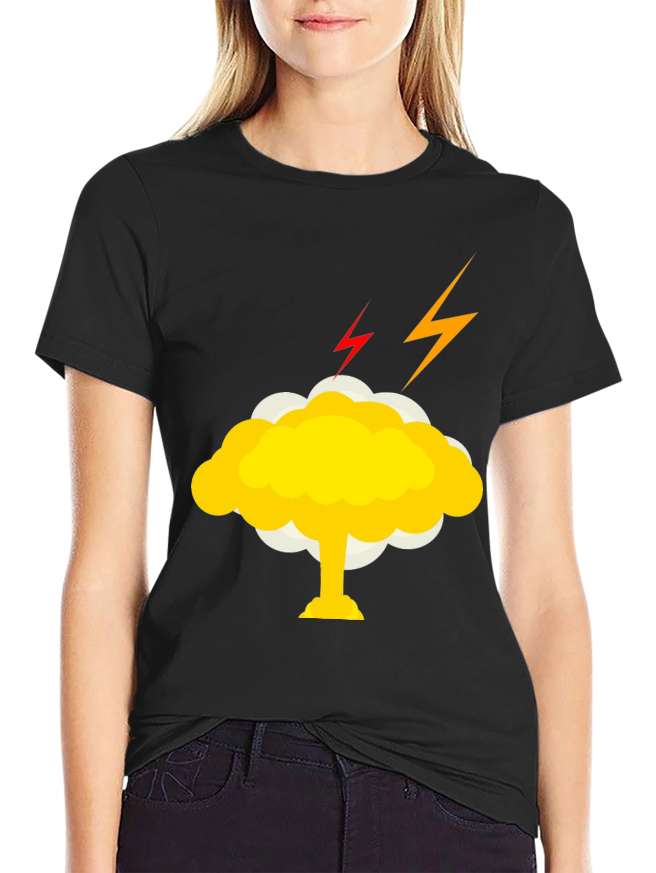 Atomic Thunder T-Shirt - Nuclear Graphic Tee