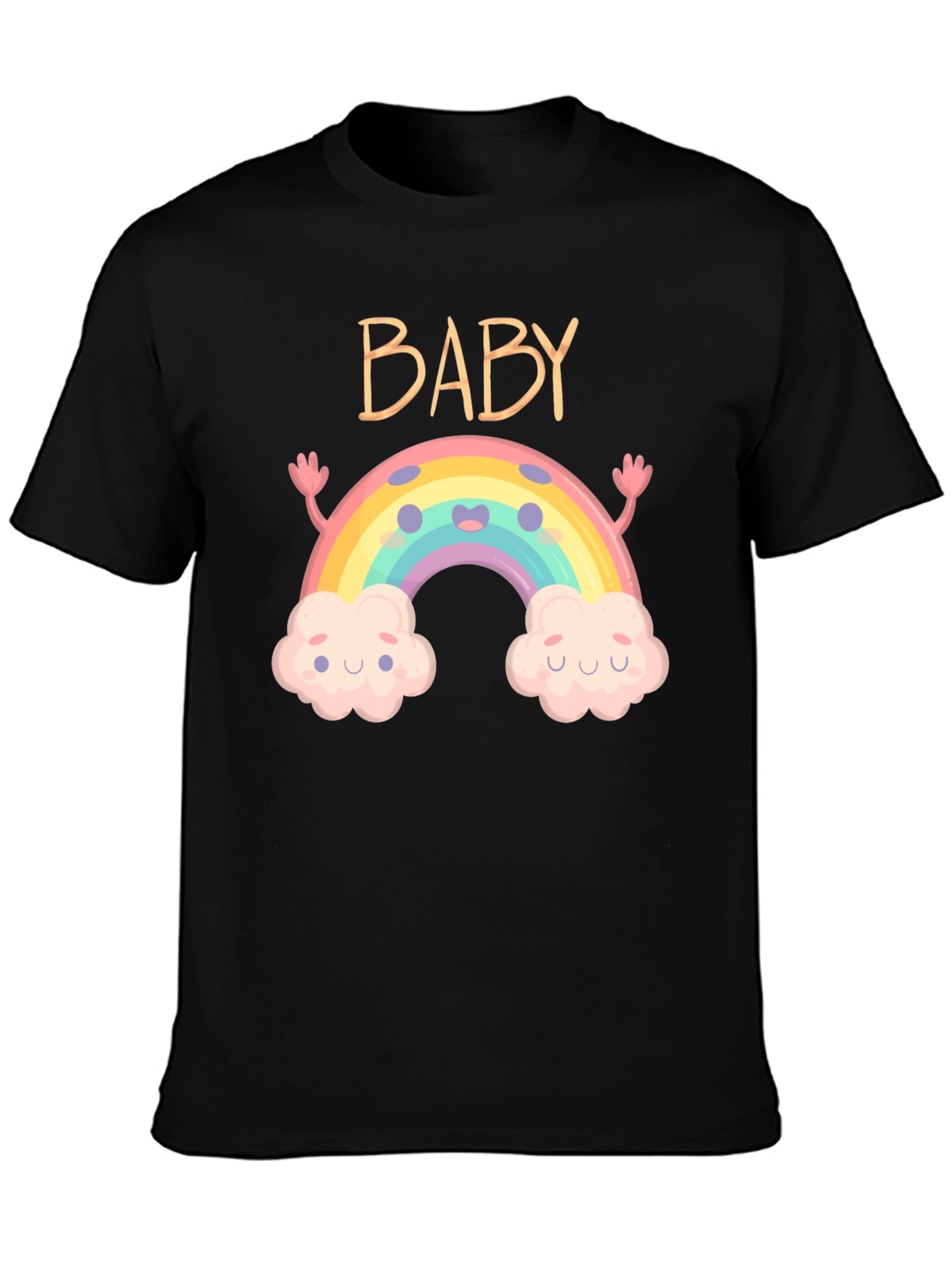 Baby Rainbow Graphic Tee - Cute & Comfy
