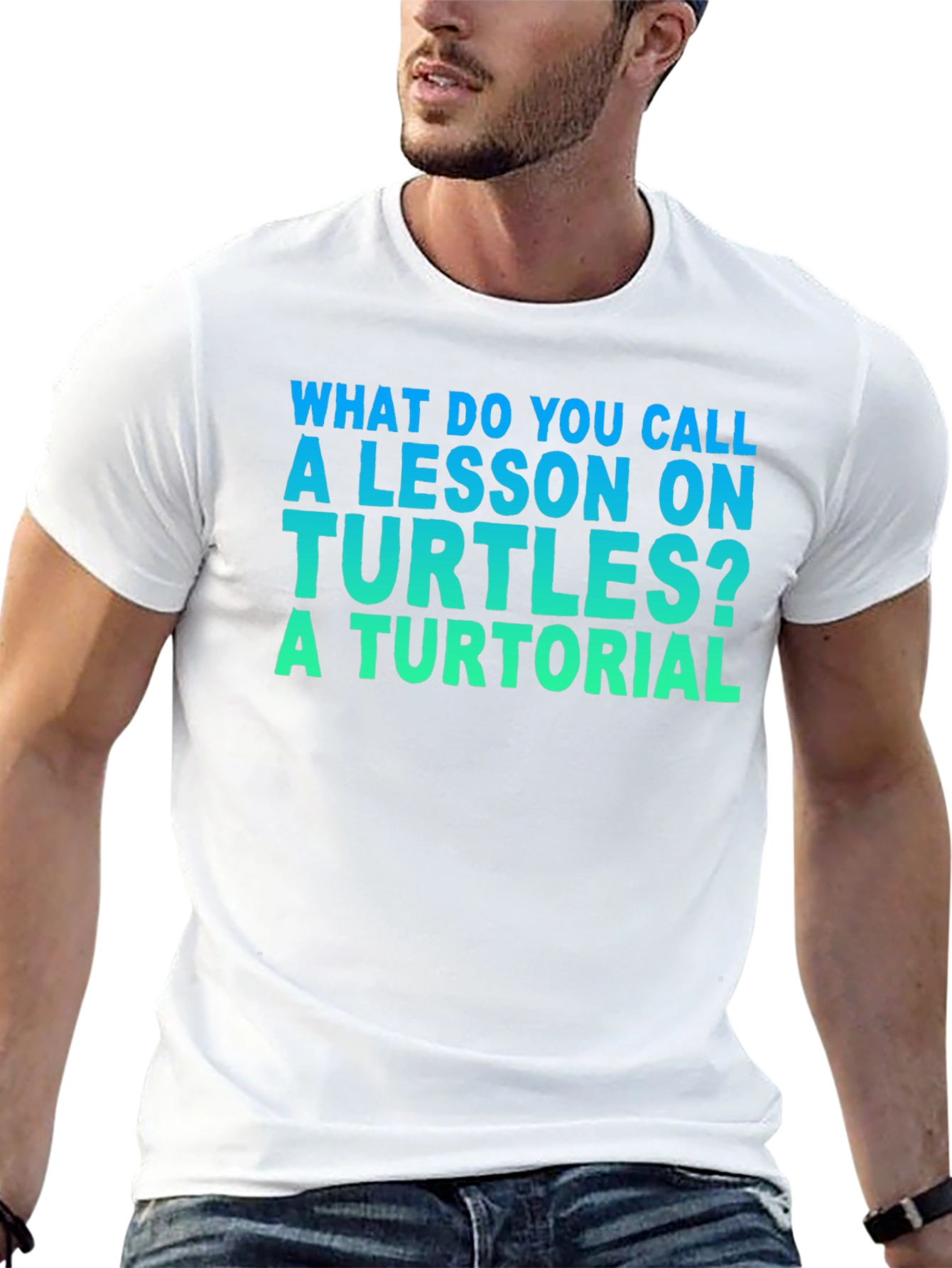 Turtle Lesson Pun T-Shirt - A Turtorial